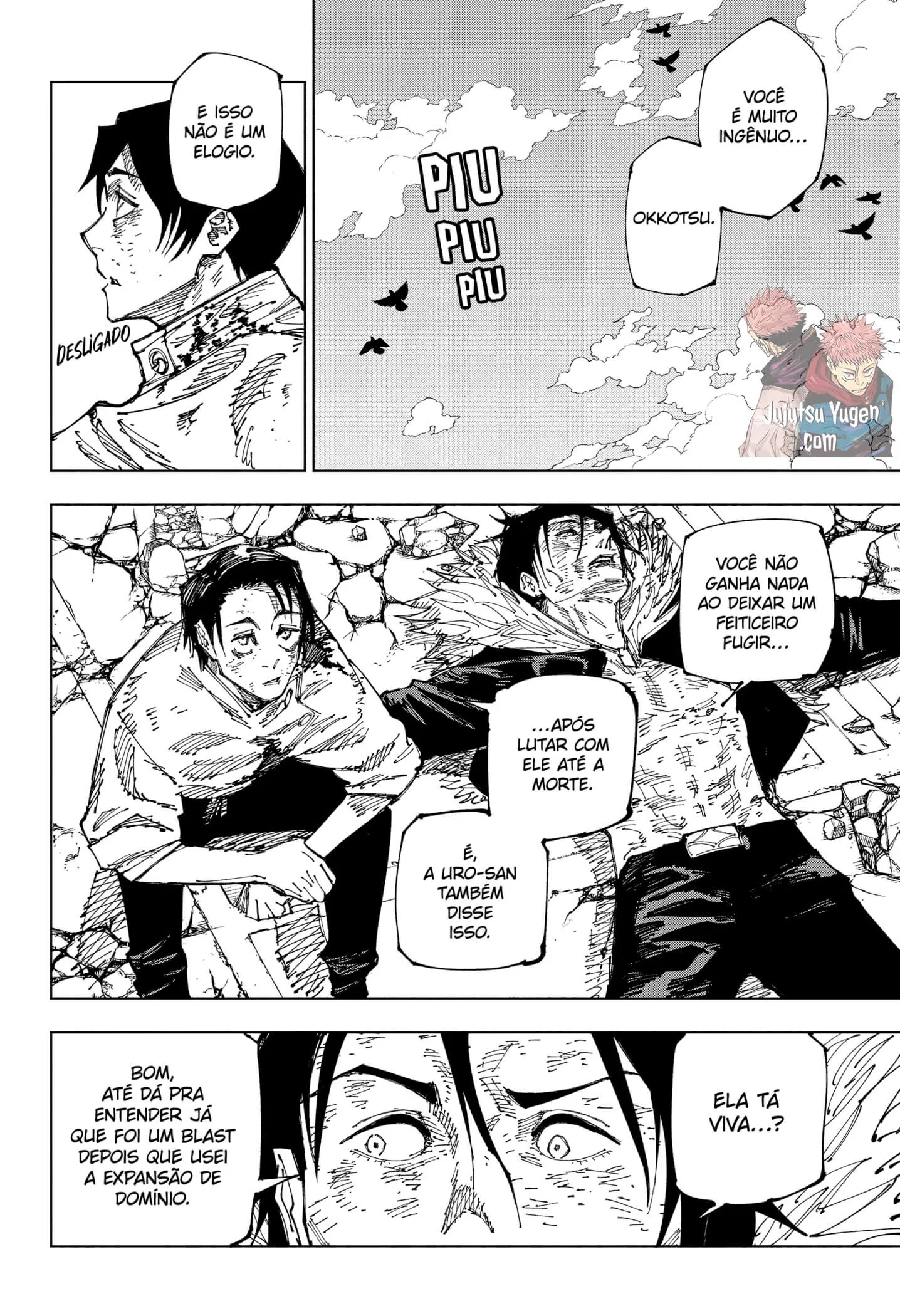 Read Jujutsu Kaisen PT-BR Manga Online