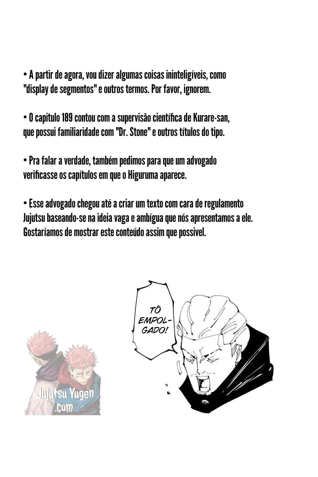 Read Jujutsu Kaisen PT-BR Manga Online