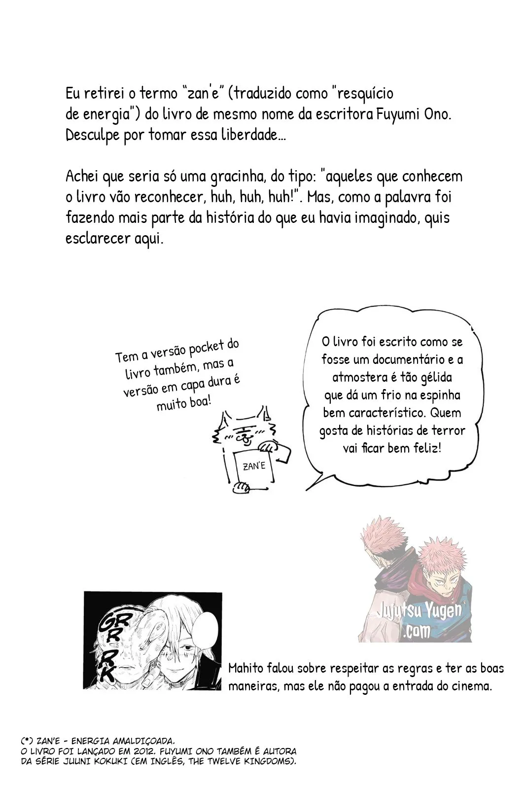 Read Jujutsu Kaisen PT-BR Manga Online