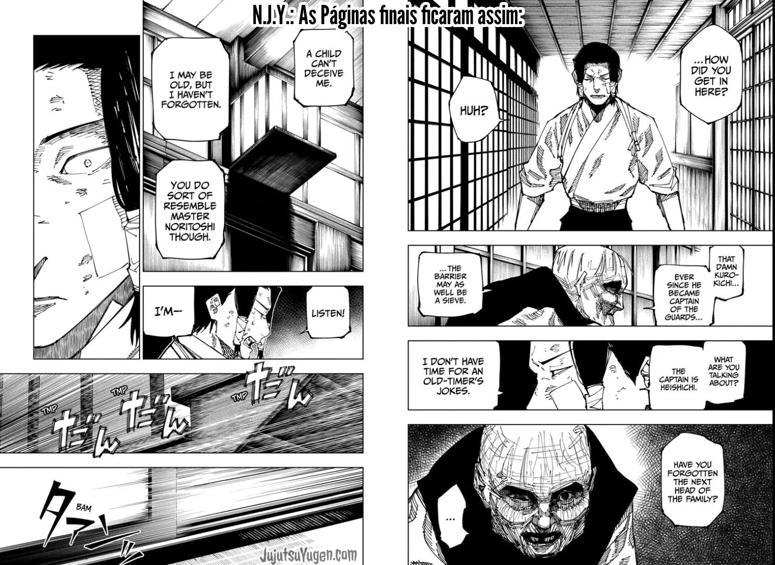 Read Jujutsu Kaisen PT-BR Manga Online