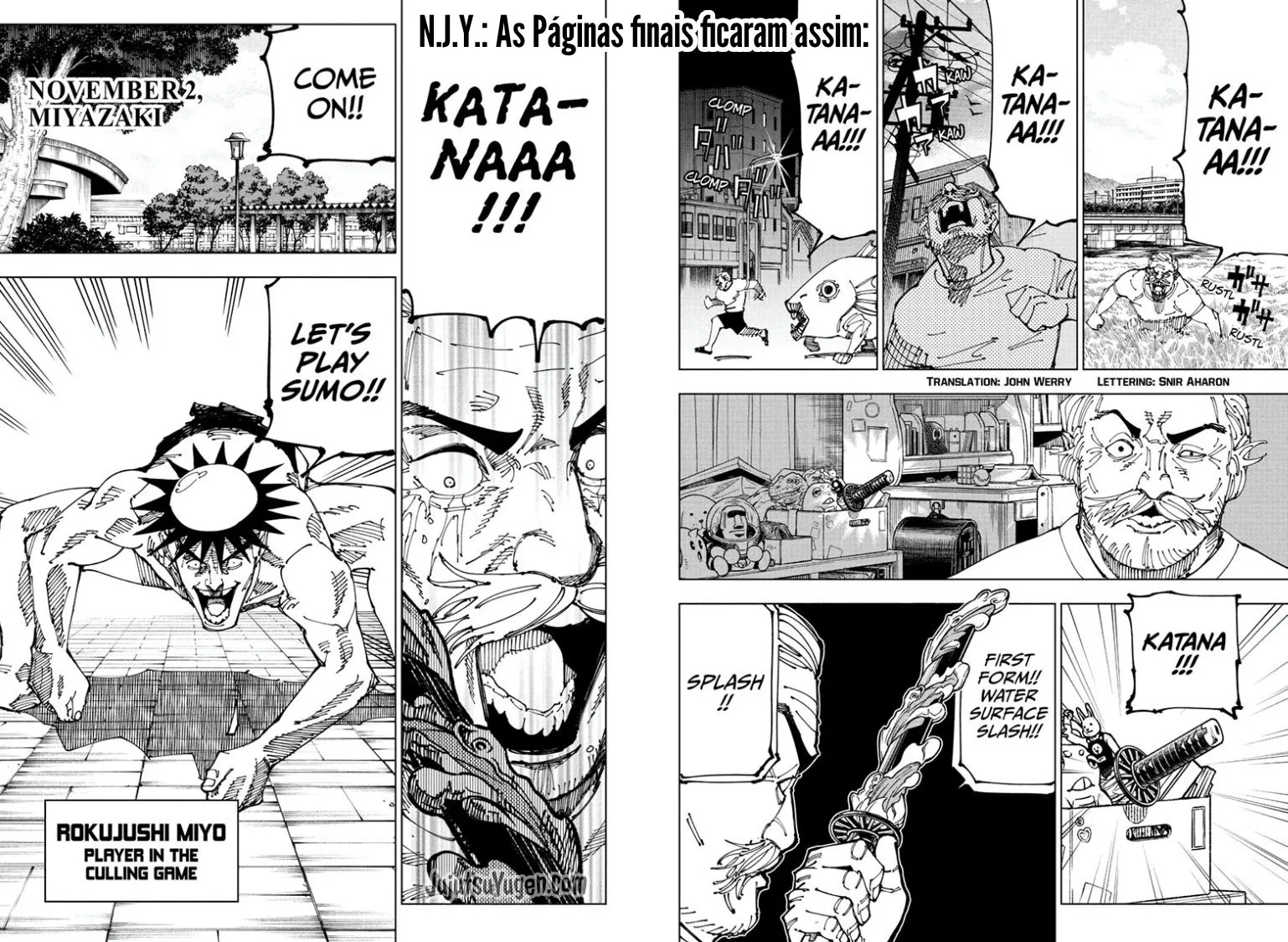 Read Jujutsu Kaisen PT-BR Manga Online