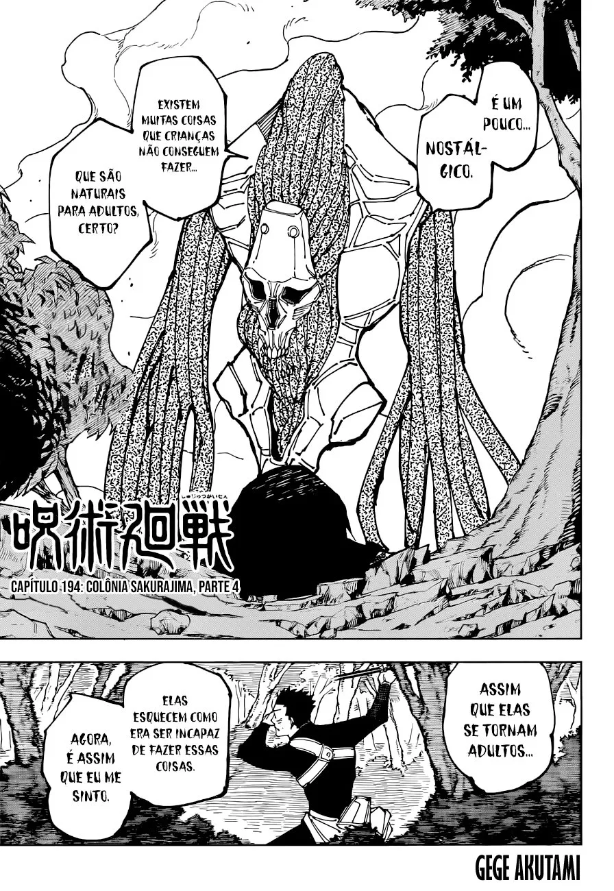 Read Jujutsu Kaisen PT-BR Manga Online