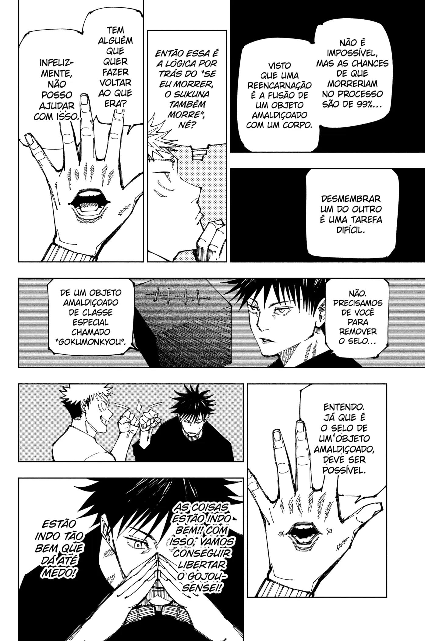Read Jujutsu Kaisen PT-BR Manga Online