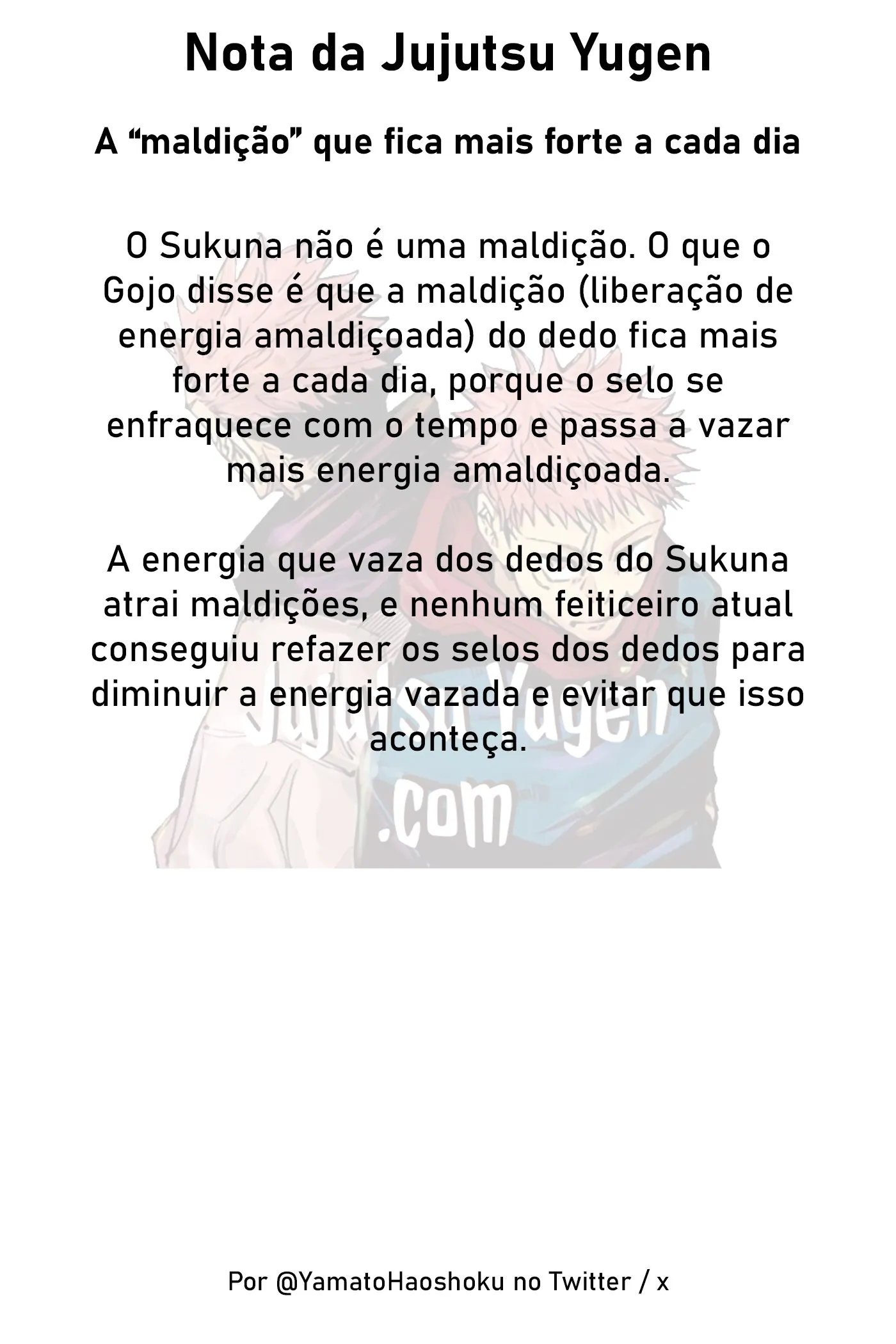Read Jujutsu Kaisen PT-BR Manga Online