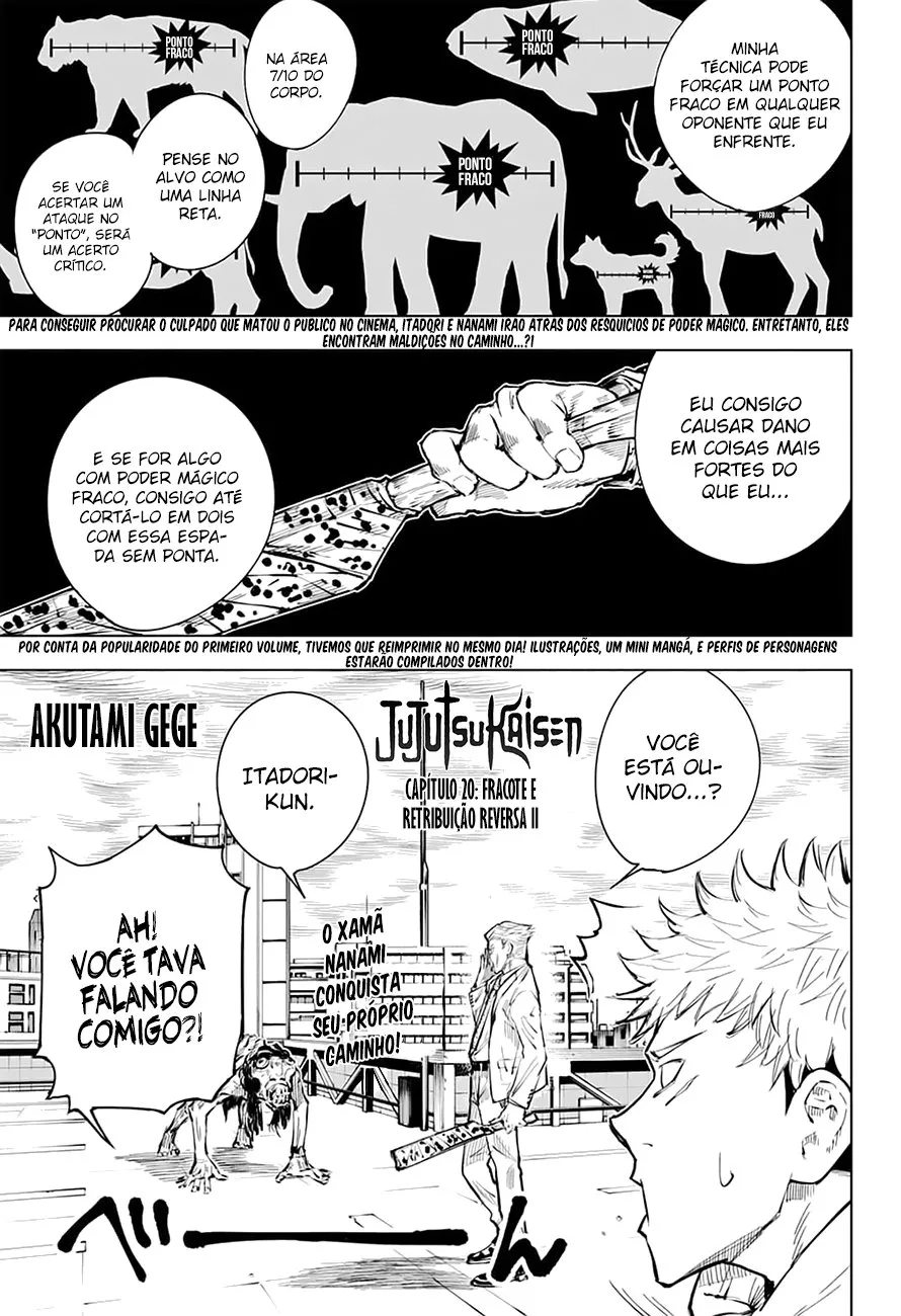 Read Jujutsu Kaisen PT-BR Manga Online