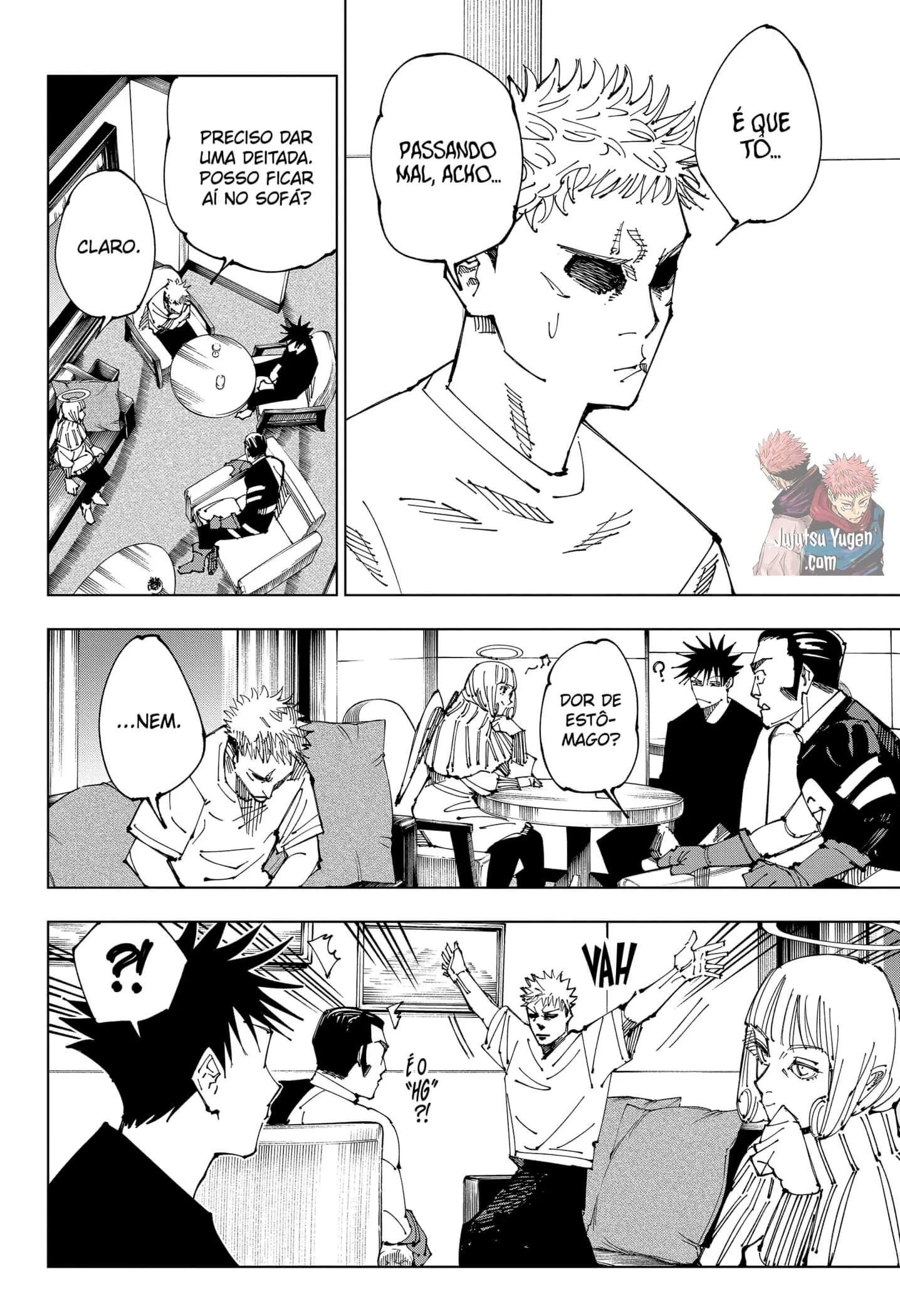 Read Jujutsu Kaisen PT-BR Manga Online