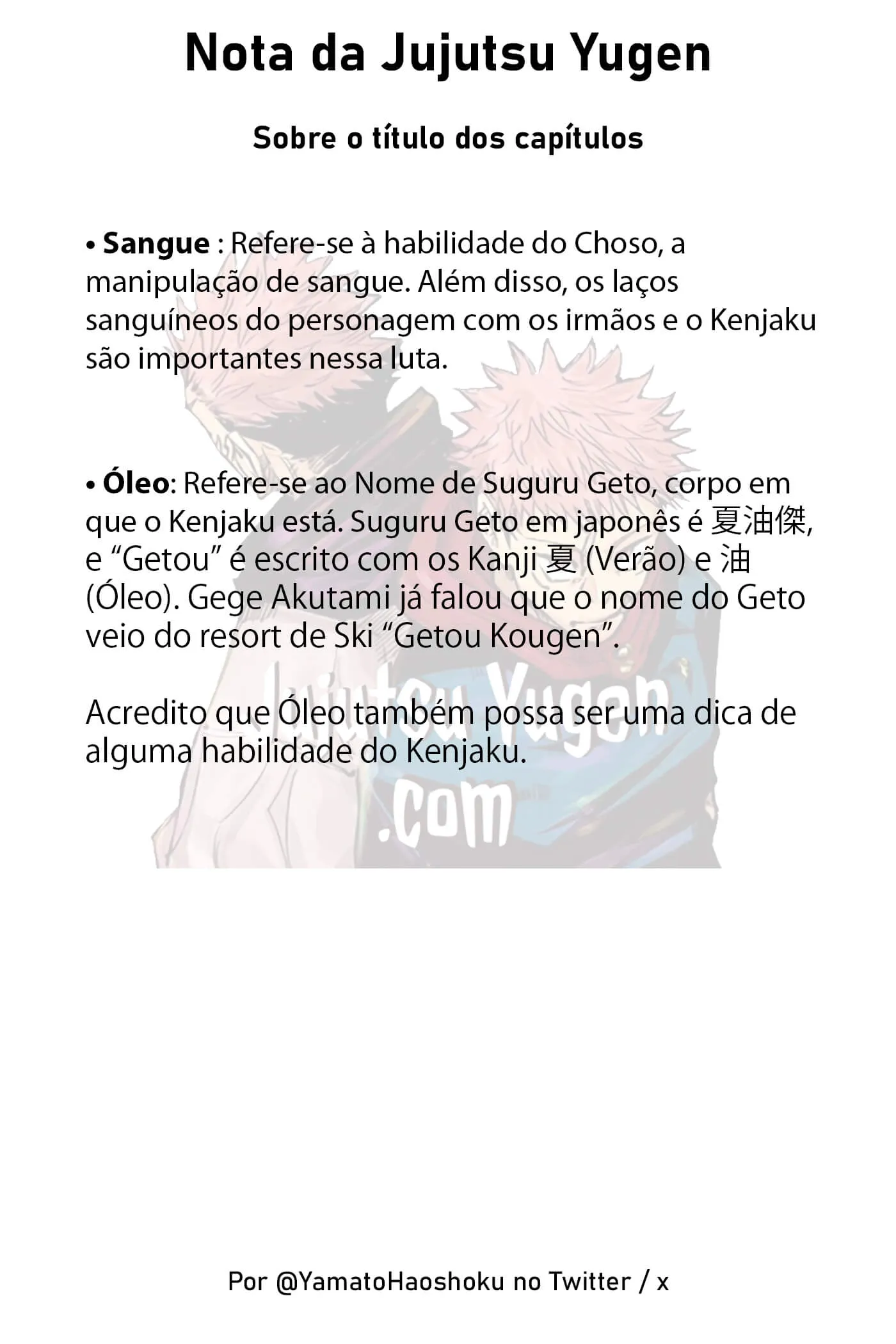 Read Jujutsu Kaisen PT-BR Manga Online