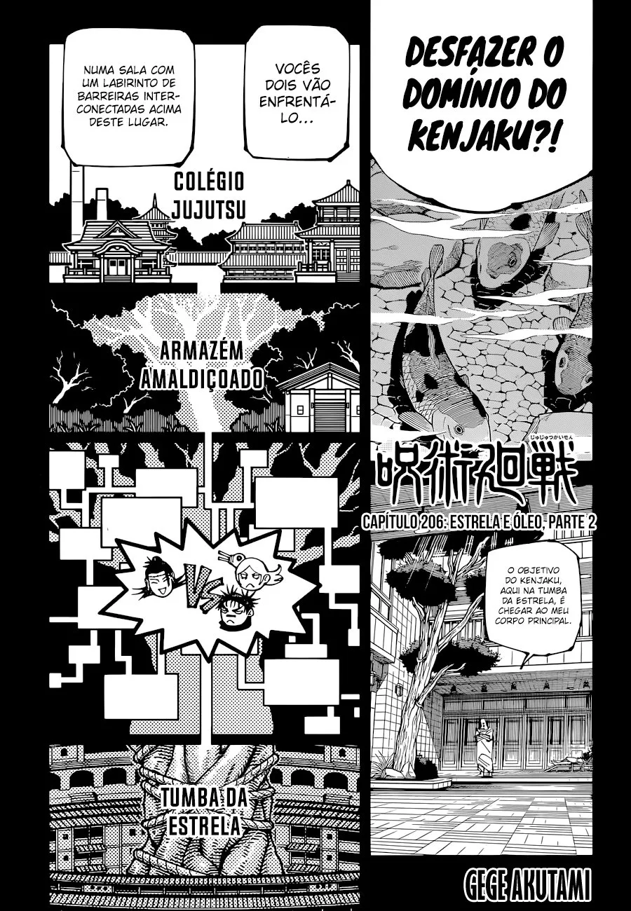Read Jujutsu Kaisen PT-BR Manga Online