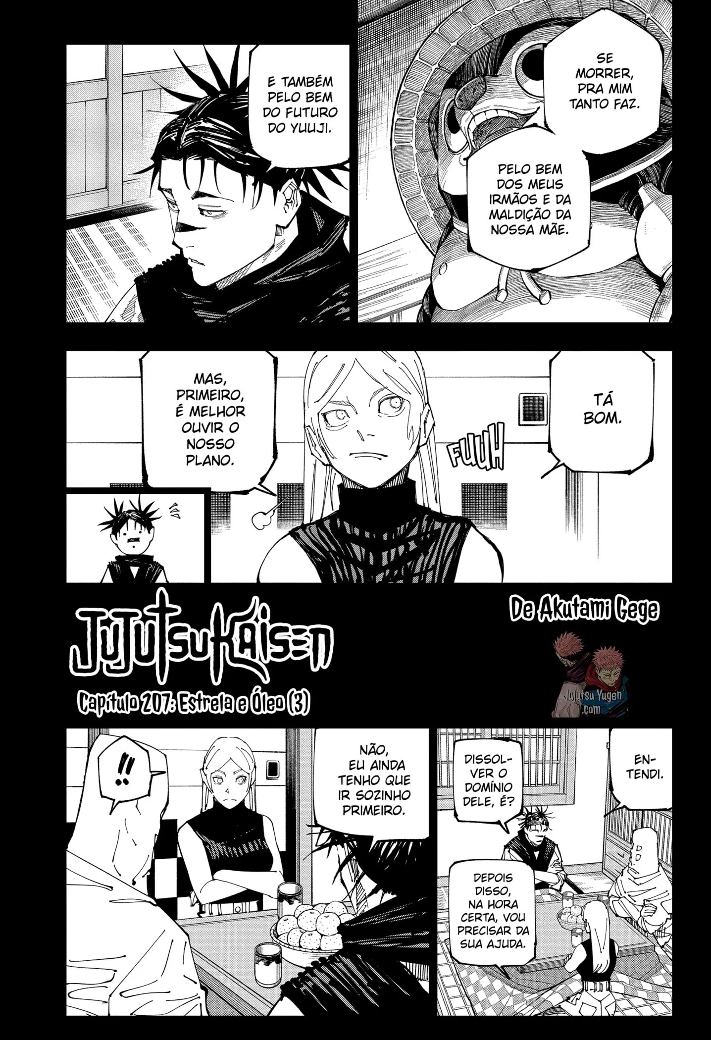 Read Jujutsu Kaisen PT-BR Manga Online