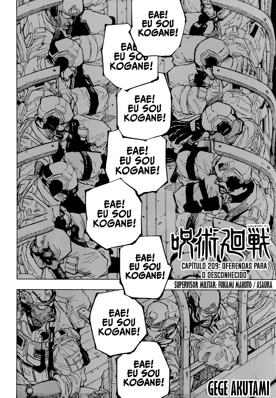Read Jujutsu Kaisen PT-BR Manga Online