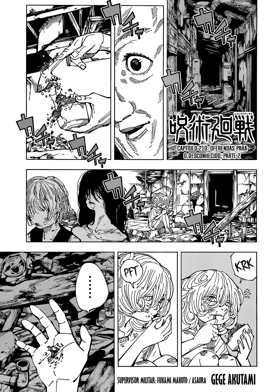 Read Jujutsu Kaisen PT-BR Manga Online