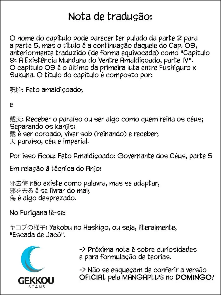 Read Jujutsu Kaisen PT-BR Manga Online