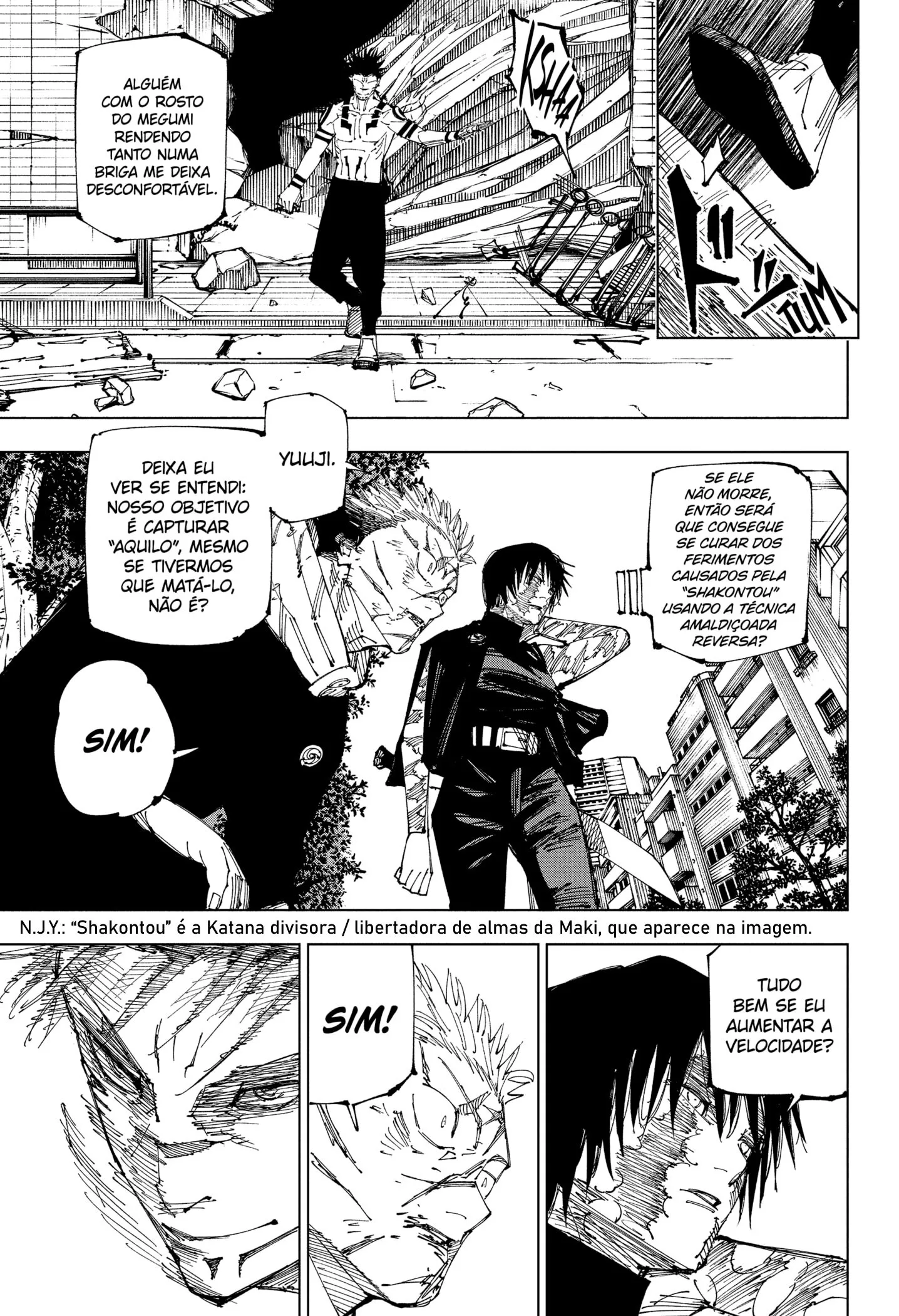 Read Jujutsu Kaisen PT-BR Manga Online