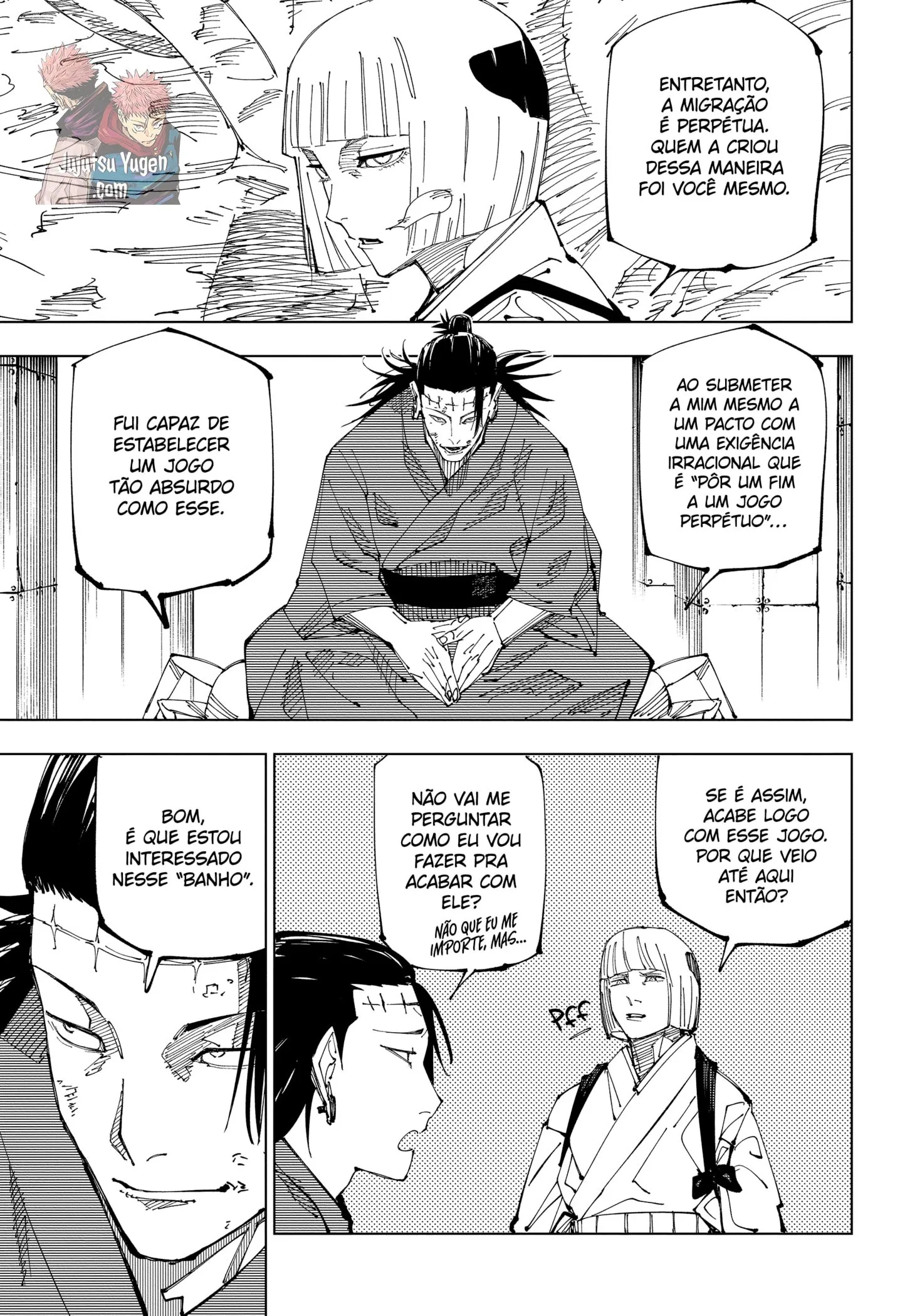 Read Jujutsu Kaisen PT-BR Manga Online