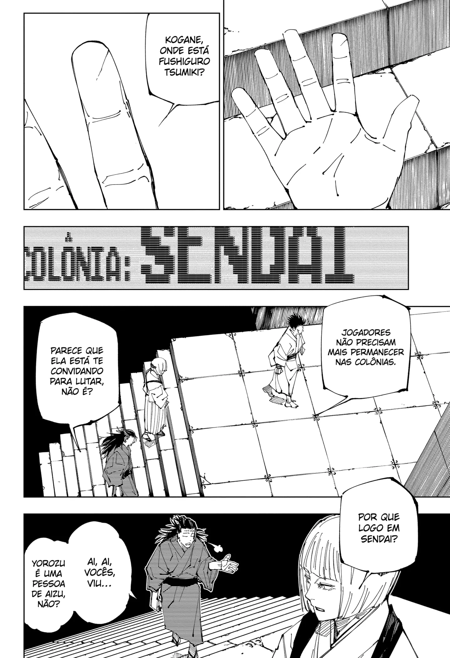 Read Jujutsu Kaisen PT-BR Manga Online