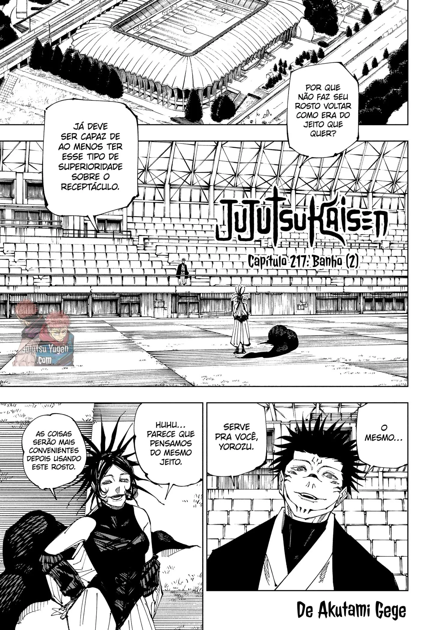Read Jujutsu Kaisen PT-BR Manga Online