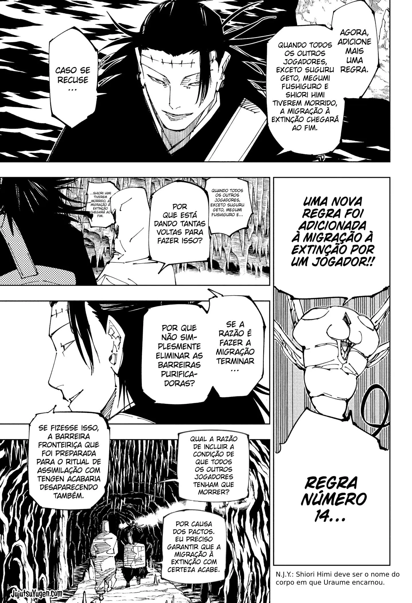 Read Jujutsu Kaisen PT-BR Manga Online