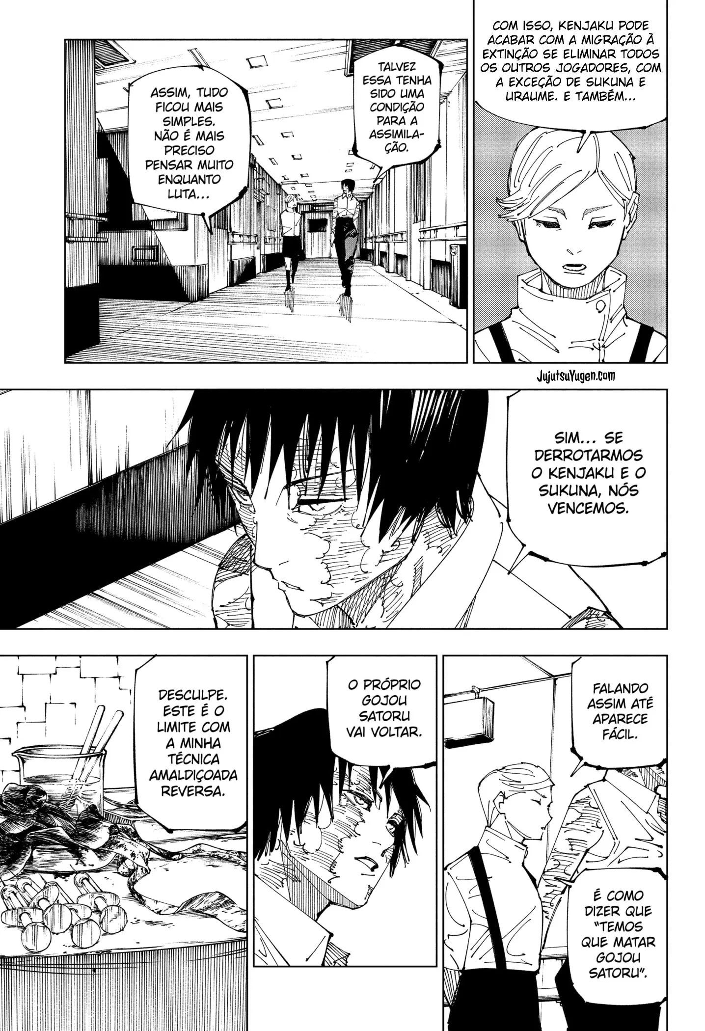 Read Jujutsu Kaisen PT-BR Manga Online