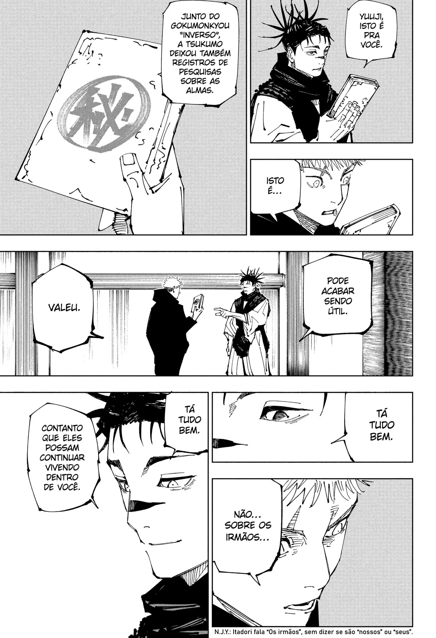 Read Jujutsu Kaisen PT-BR Manga Online