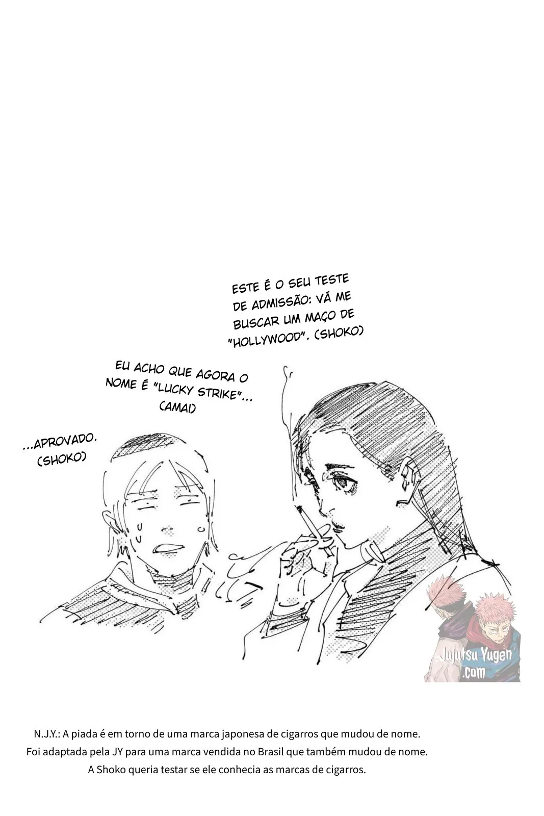 Read Jujutsu Kaisen PT-BR Manga Online