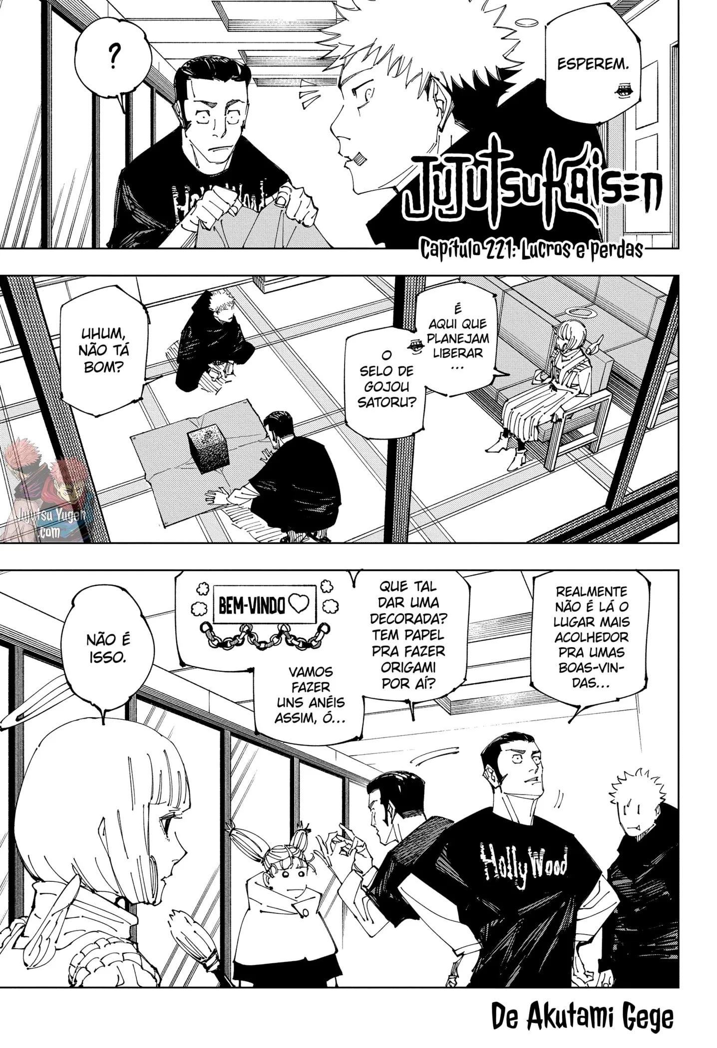 Read Jujutsu Kaisen PT-BR Manga Online