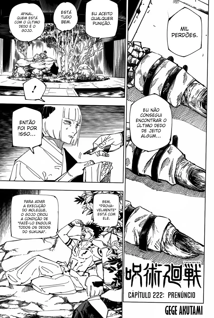 Read Jujutsu Kaisen PT-BR Manga Online