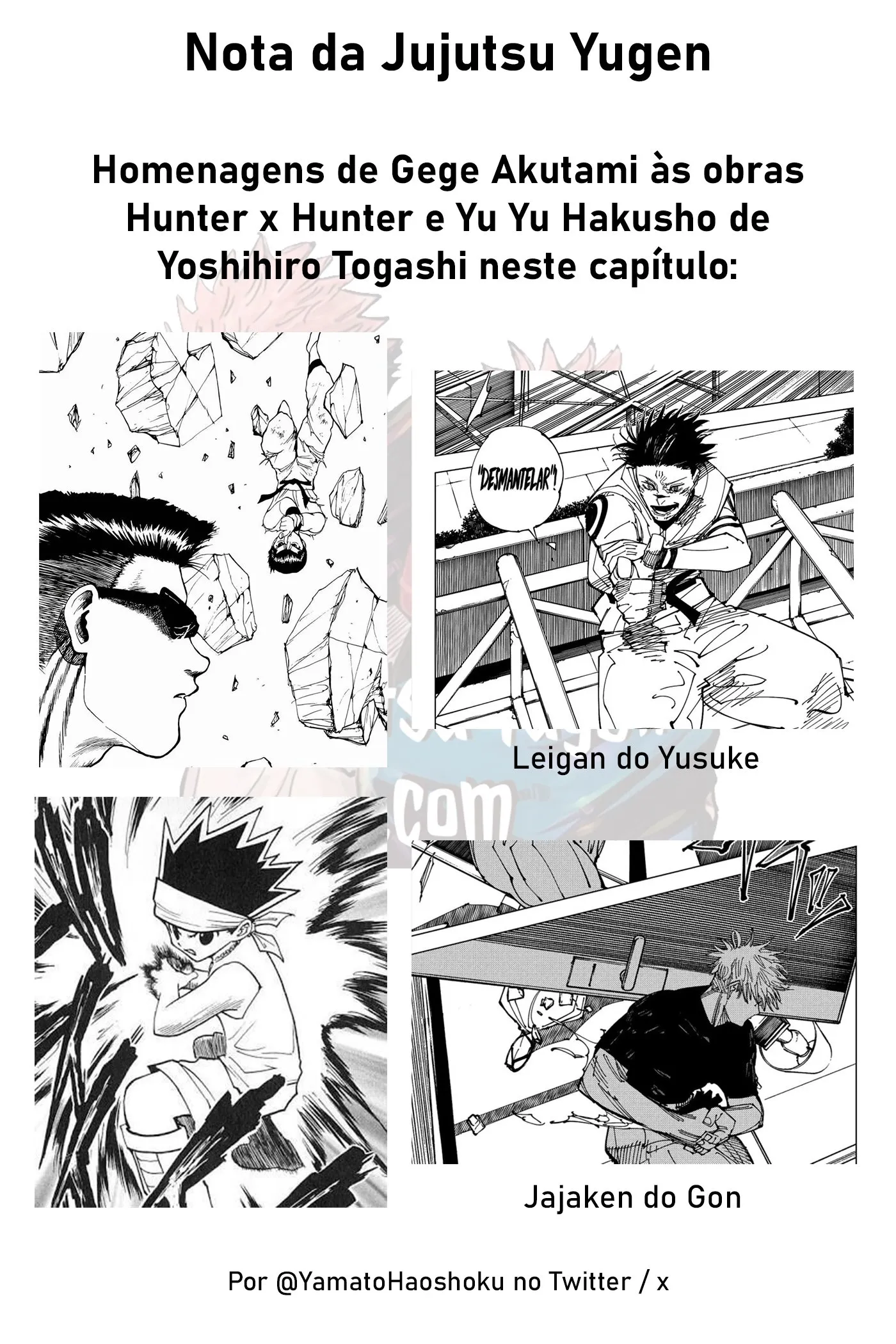 Read Jujutsu Kaisen PT-BR Manga Online