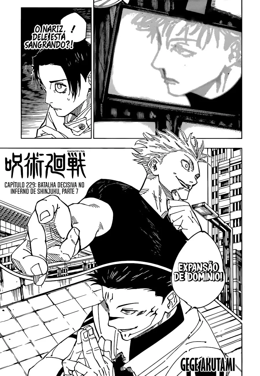 Read Jujutsu Kaisen PT-BR Manga Online