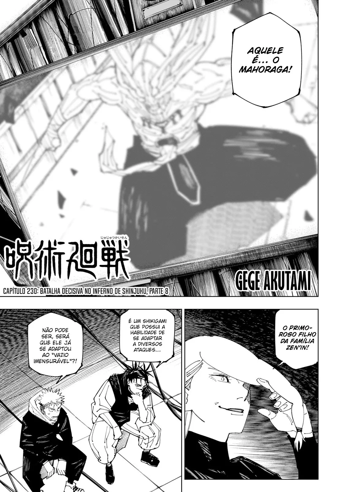 Read Jujutsu Kaisen PT-BR Manga Online
