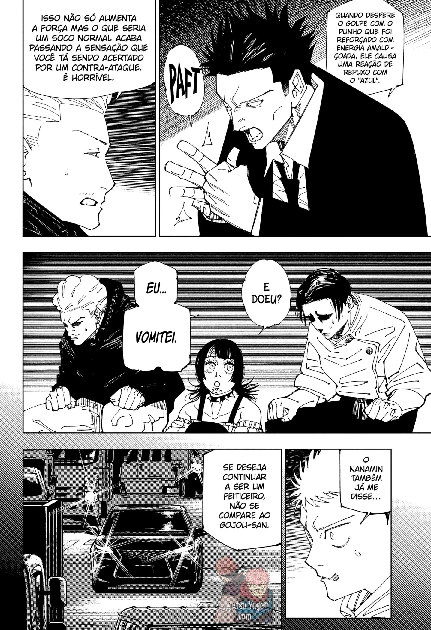 Read Jujutsu Kaisen PT-BR Manga Online