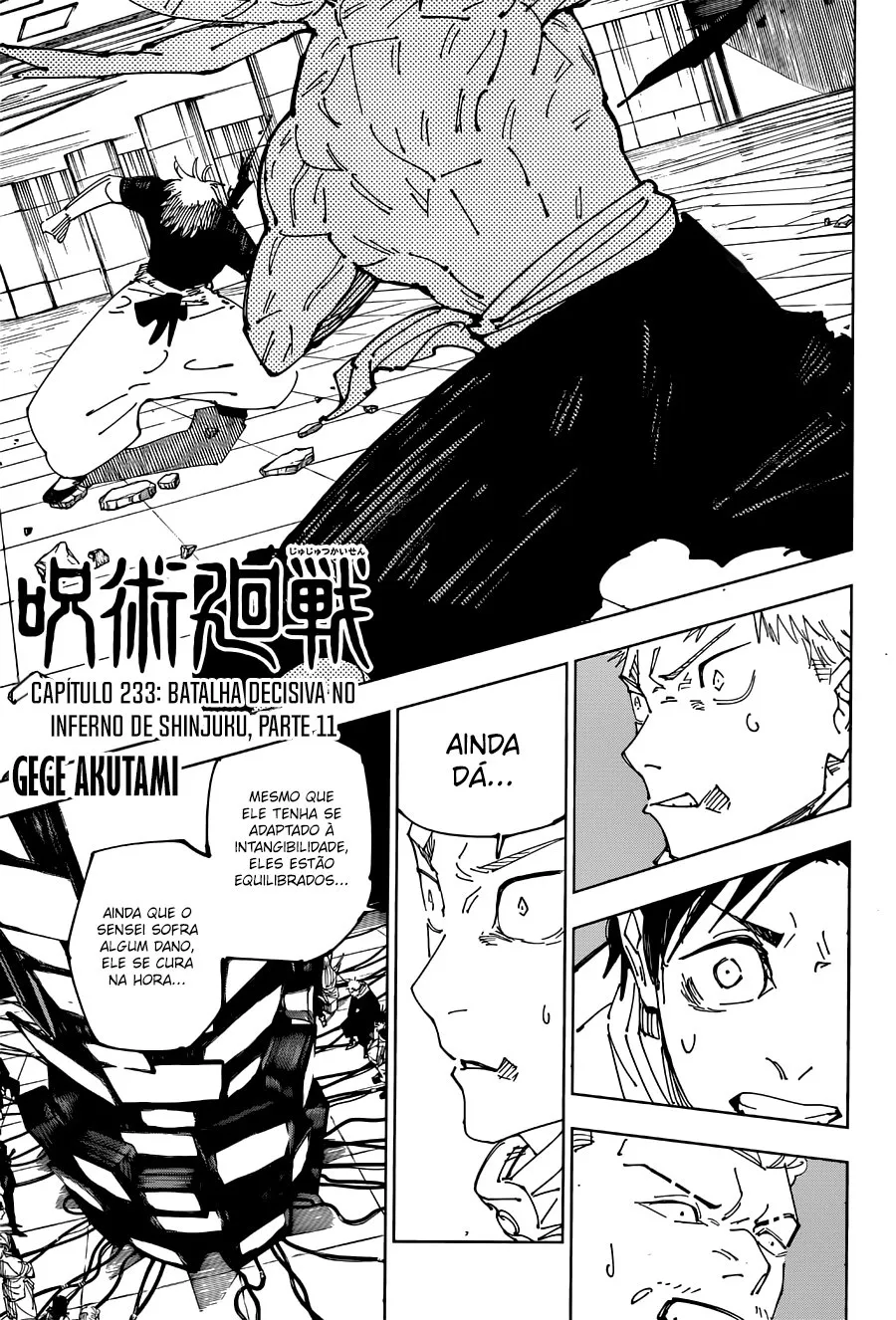 Read Jujutsu Kaisen PT-BR Manga Online