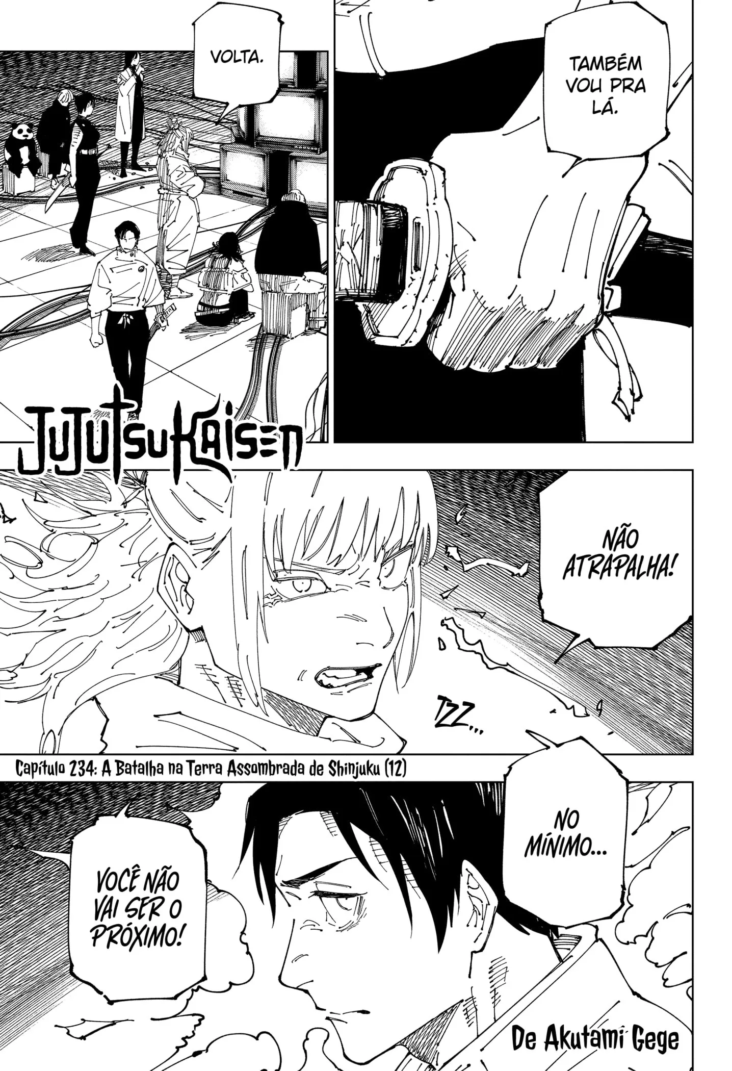 Read Jujutsu Kaisen PT-BR Manga Online
