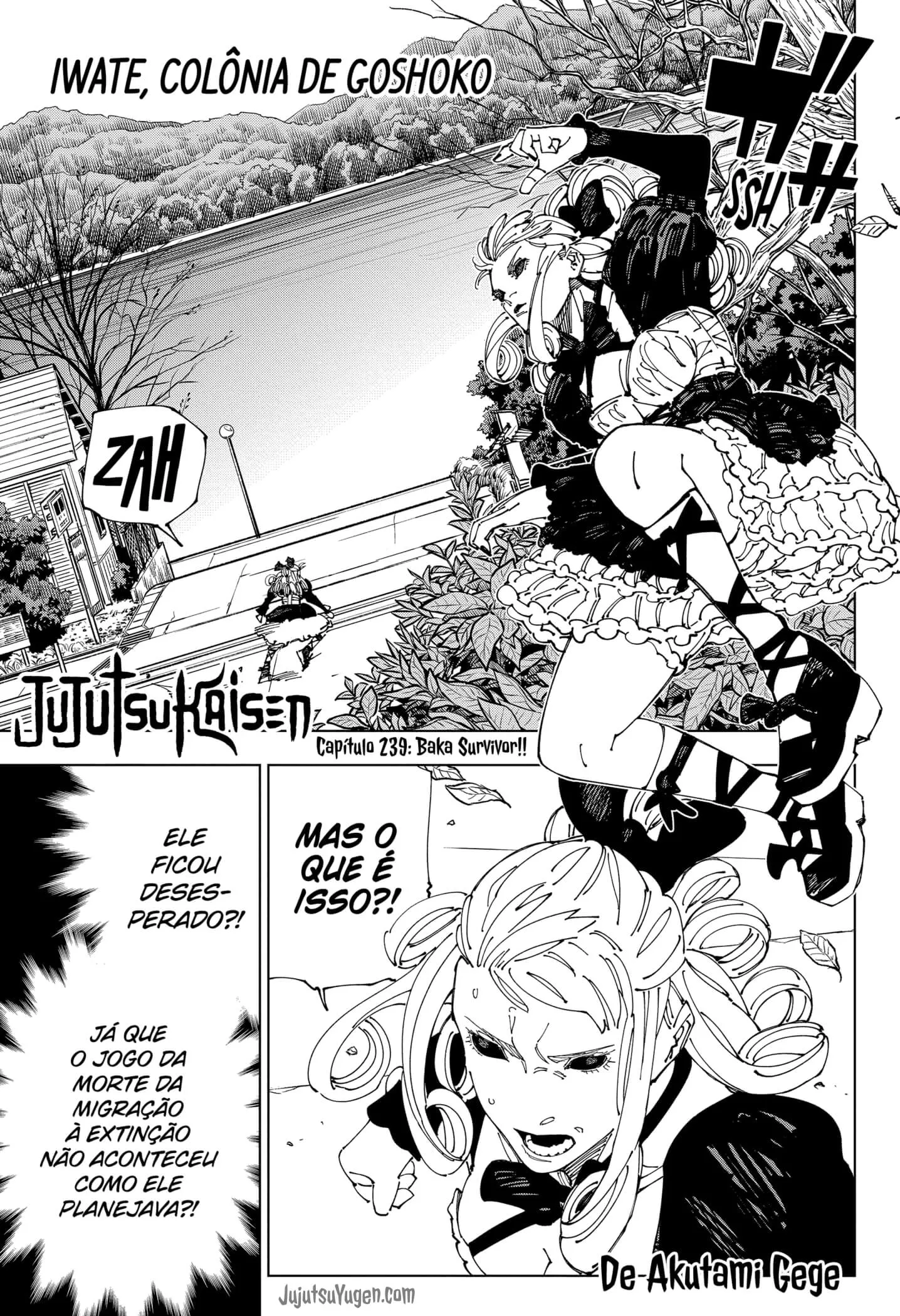 Read Jujutsu Kaisen PT-BR Manga Online