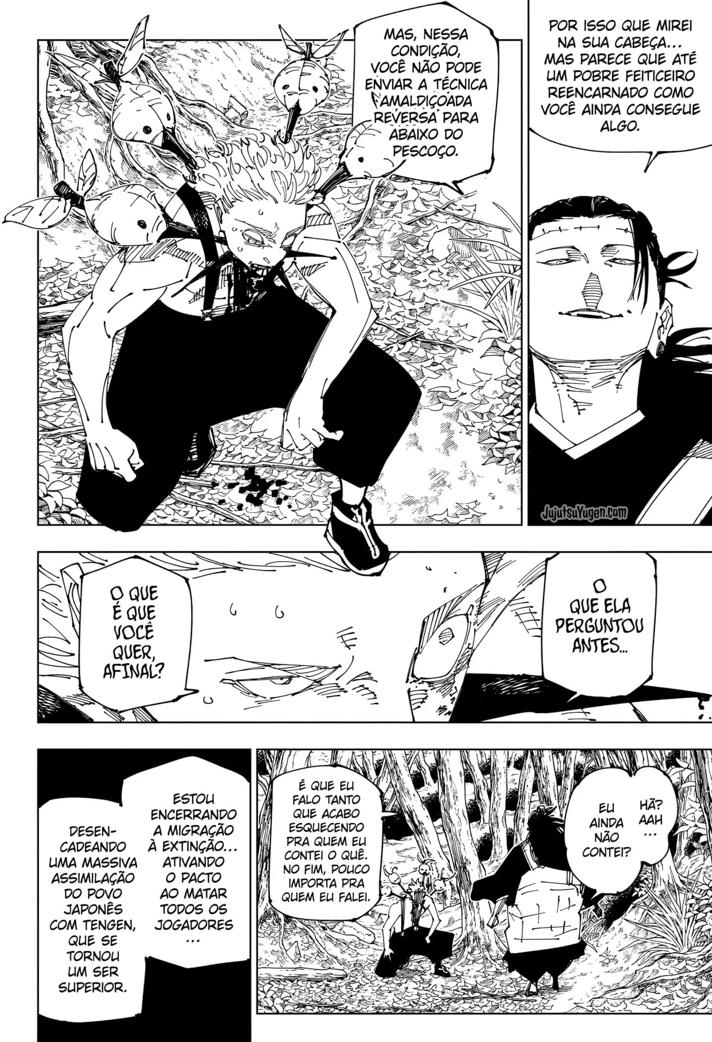 Read Jujutsu Kaisen PT-BR Manga Online