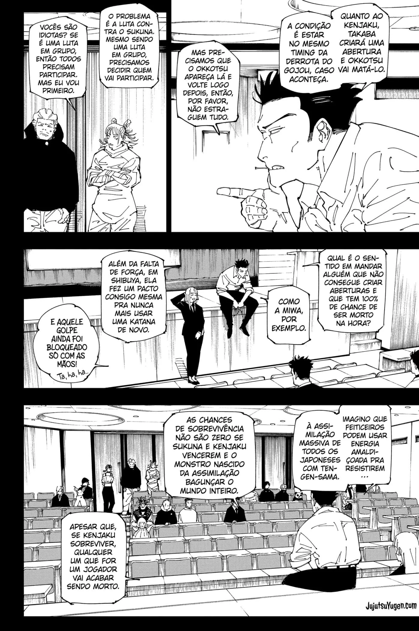 Read Jujutsu Kaisen PT-BR Manga Online