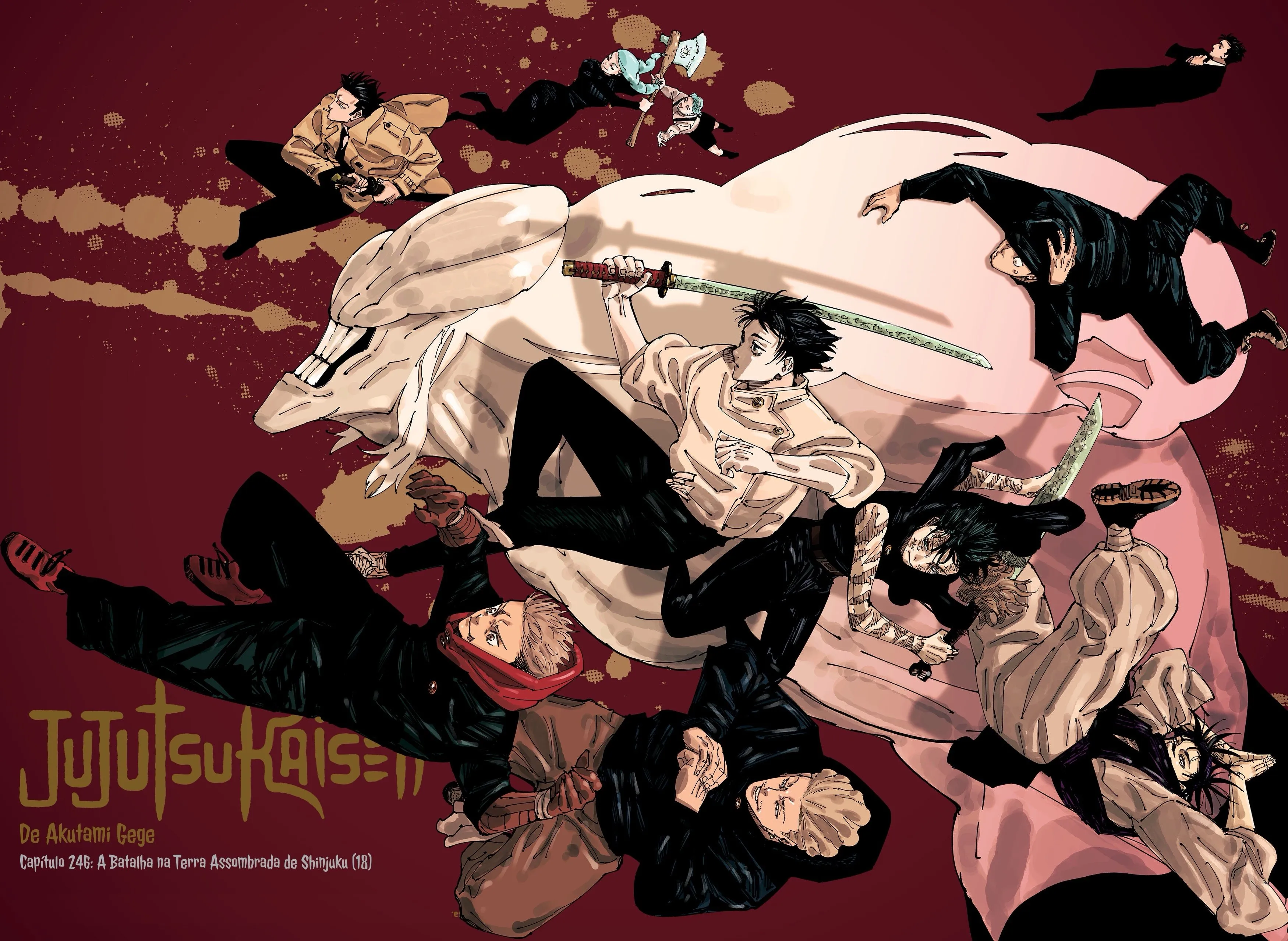 Read Jujutsu Kaisen PT-BR Manga Online