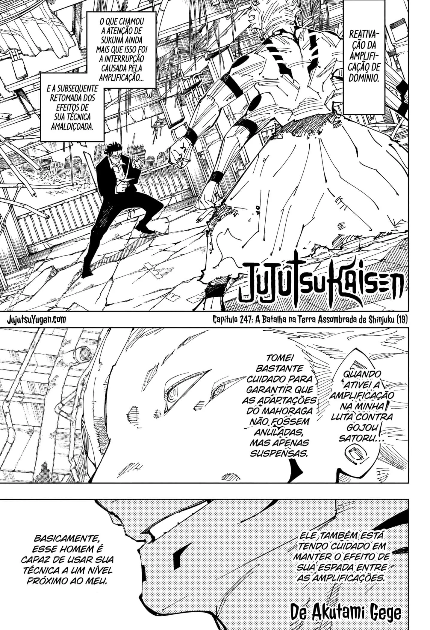 Read Jujutsu Kaisen PT-BR Manga Online