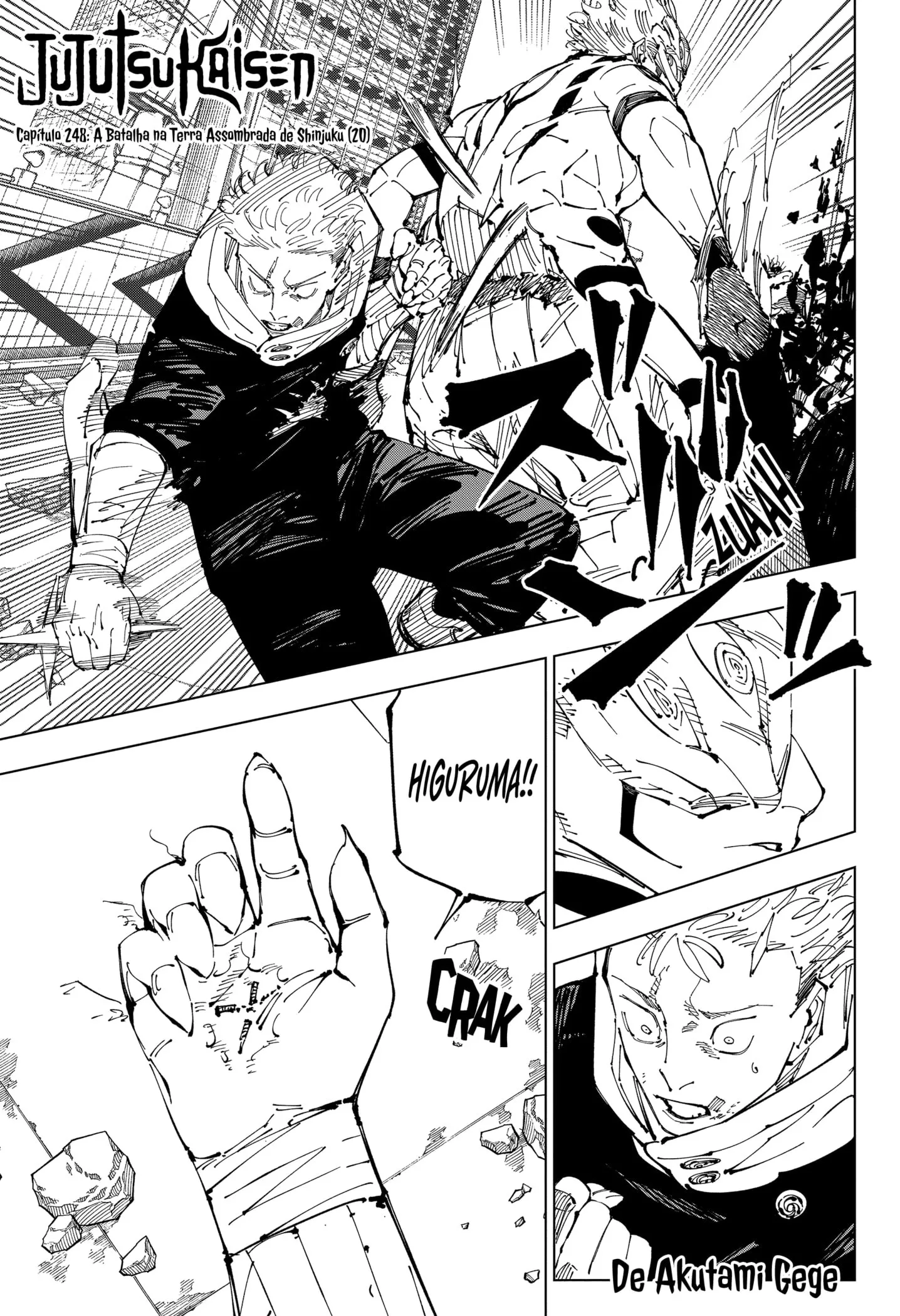 Read Jujutsu Kaisen PT-BR Manga Online