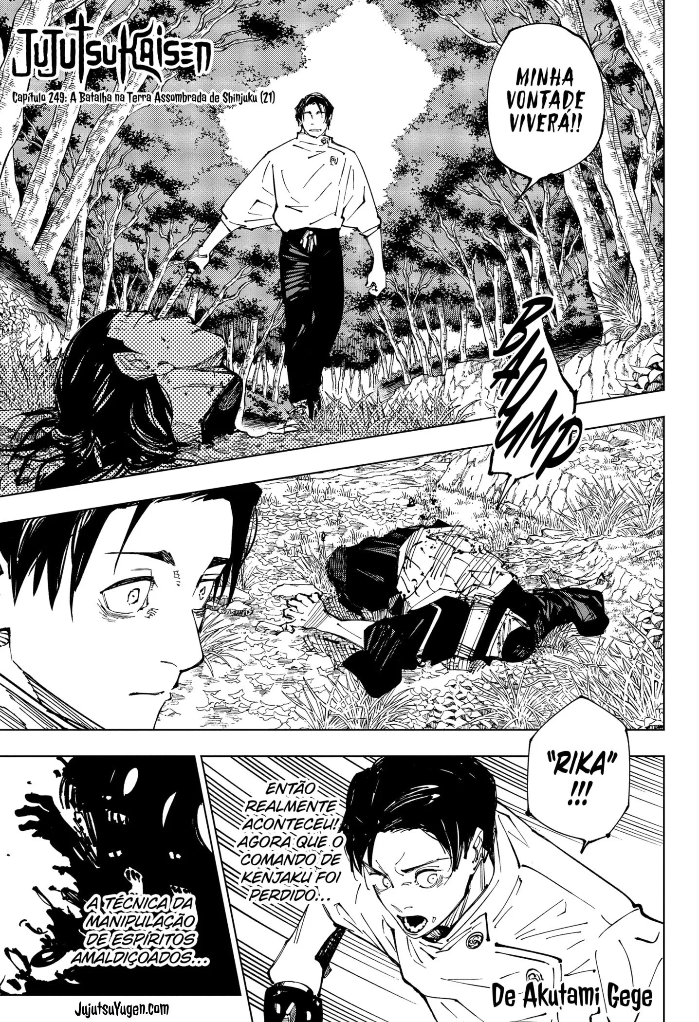 Read Jujutsu Kaisen PT-BR Manga Online
