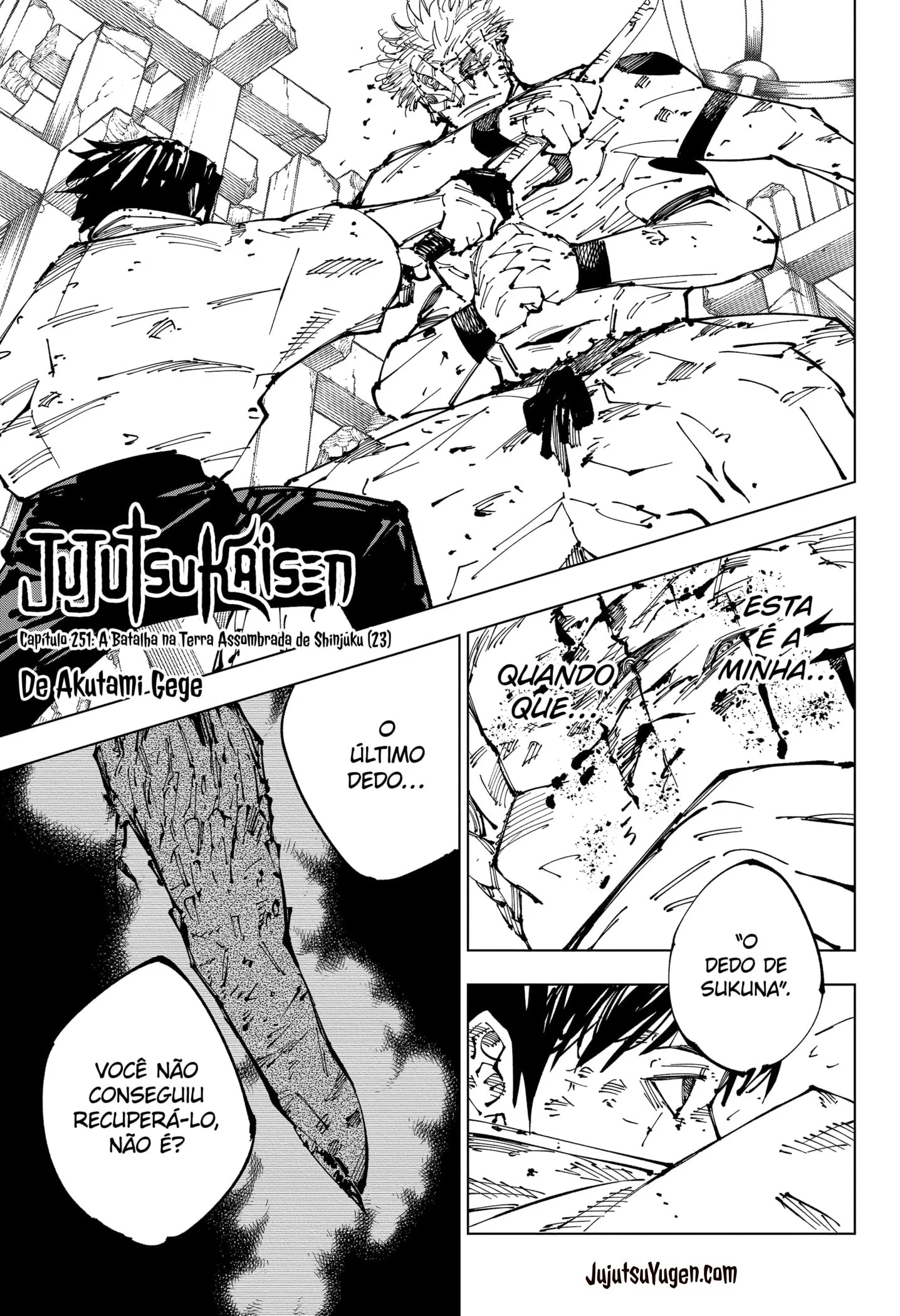 Read Jujutsu Kaisen PT-BR Manga Online