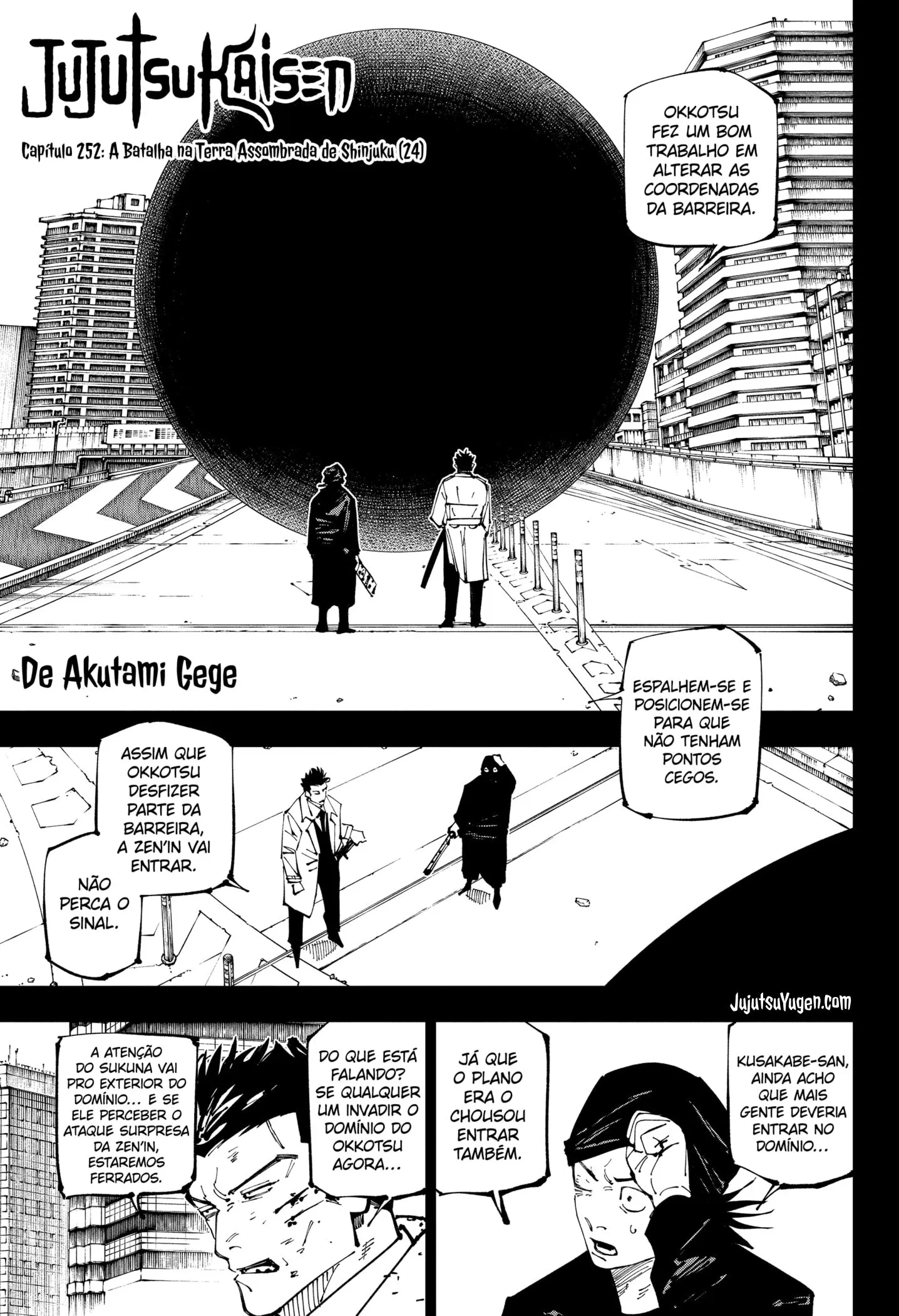 Read Jujutsu Kaisen PT-BR Manga Online