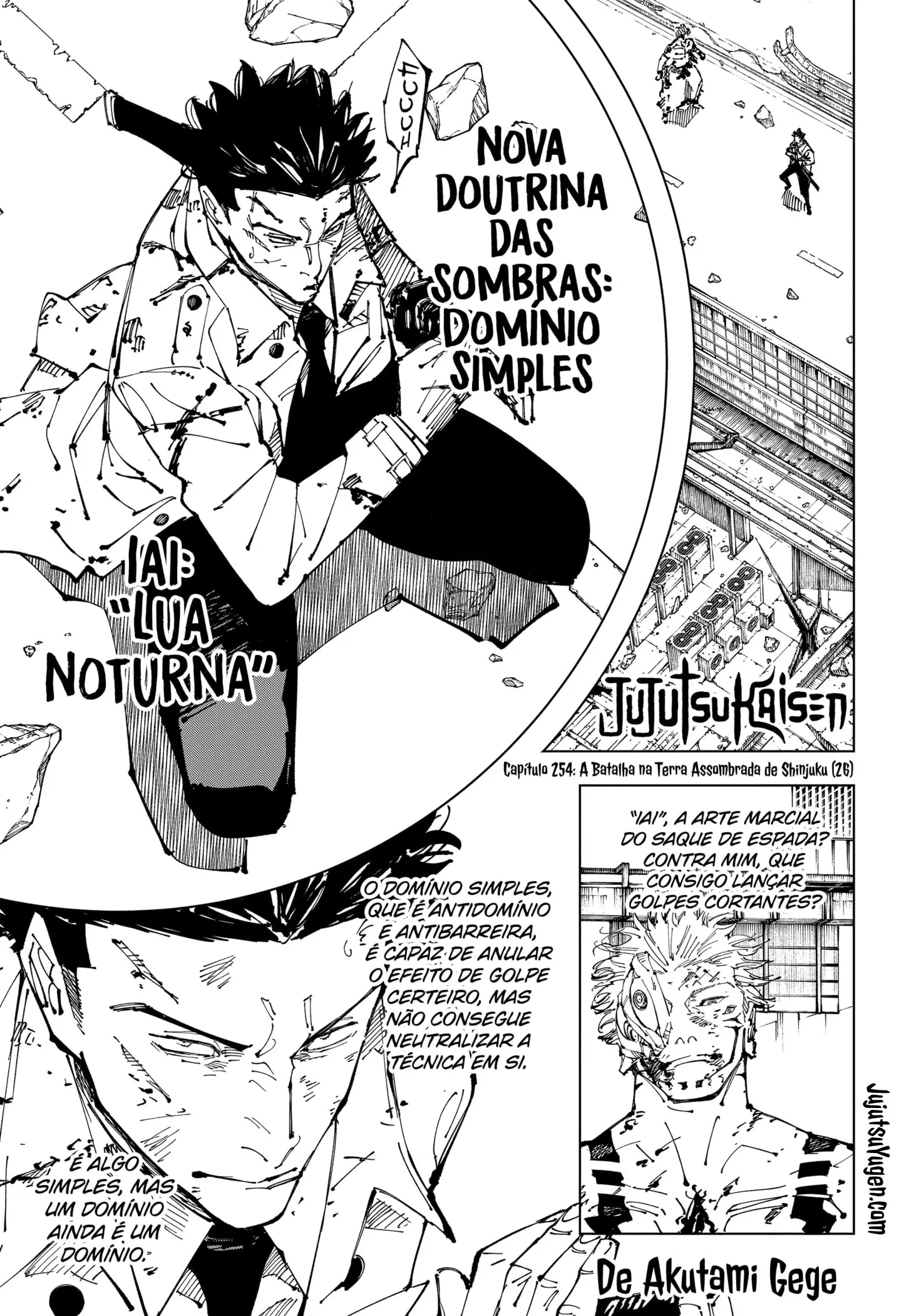 Read Jujutsu Kaisen PT-BR Manga Online