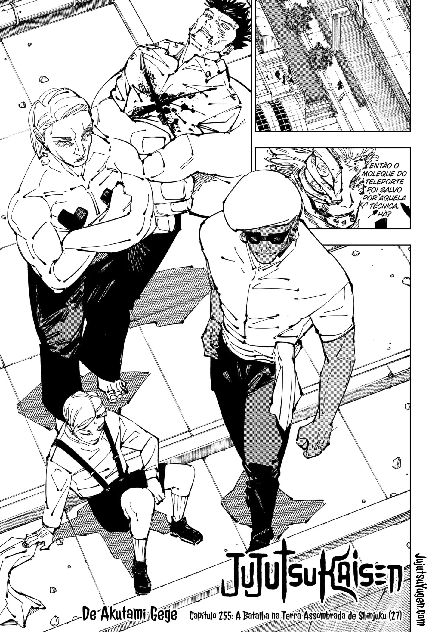 Read Jujutsu Kaisen PT-BR Manga Online