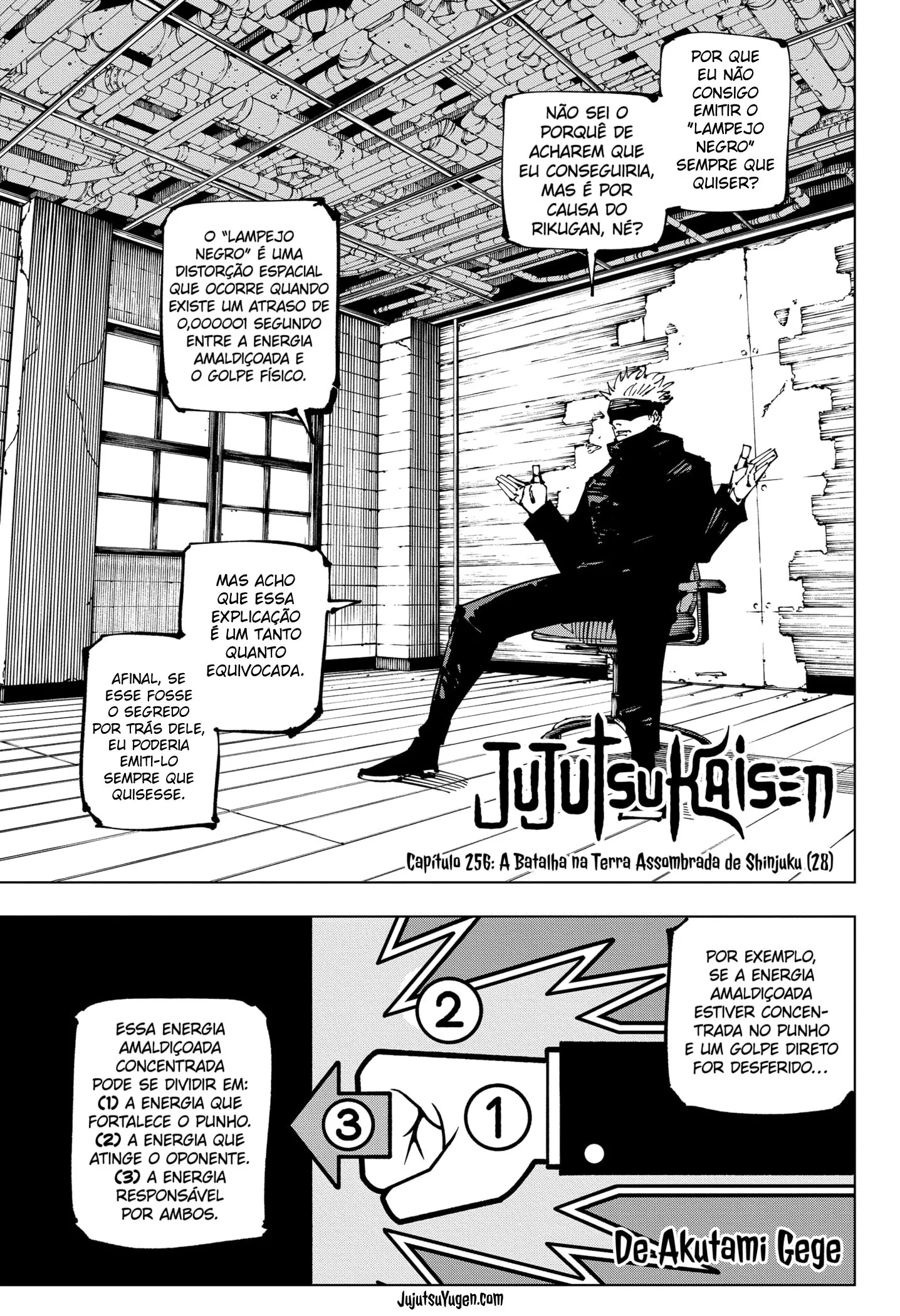 Read Jujutsu Kaisen PT-BR Manga Online