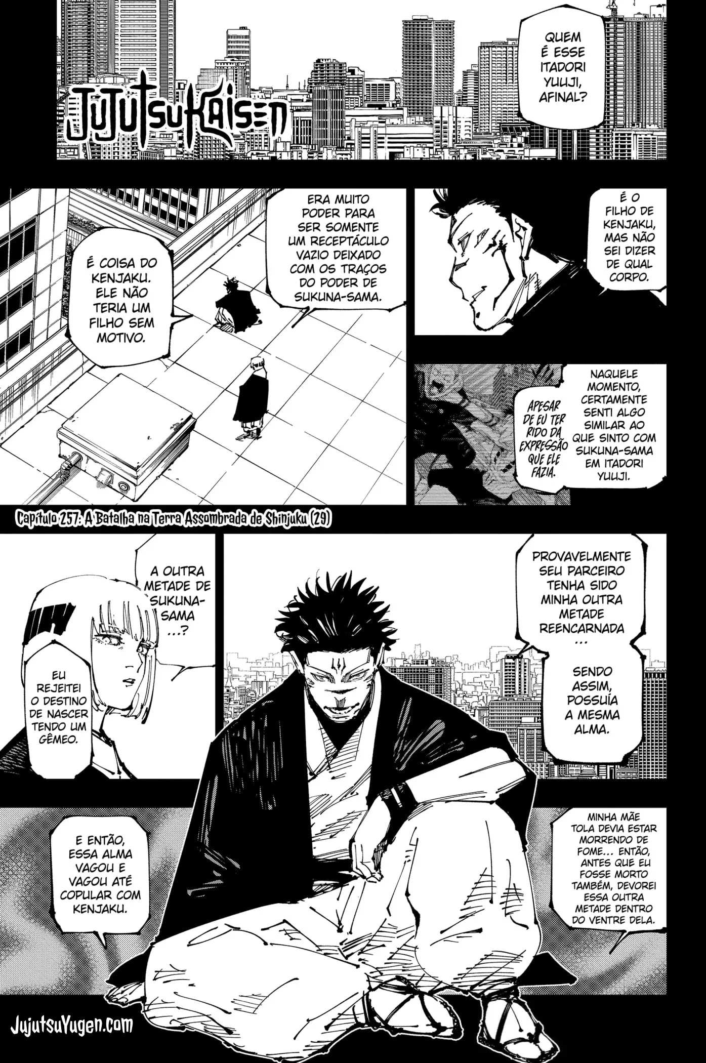 Read Jujutsu Kaisen PT-BR Manga Online