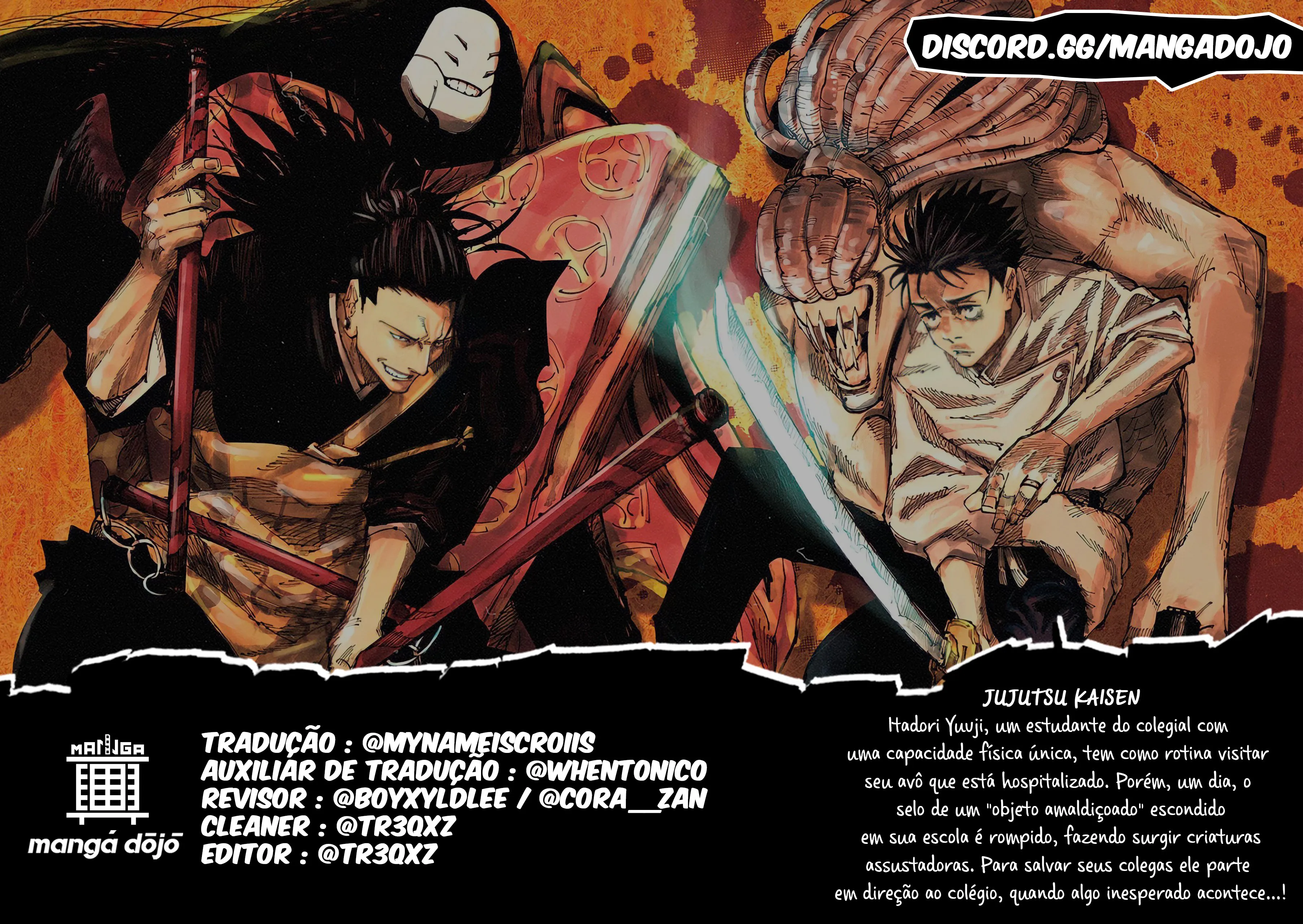 Read Jujutsu Kaisen PT-BR Manga Online