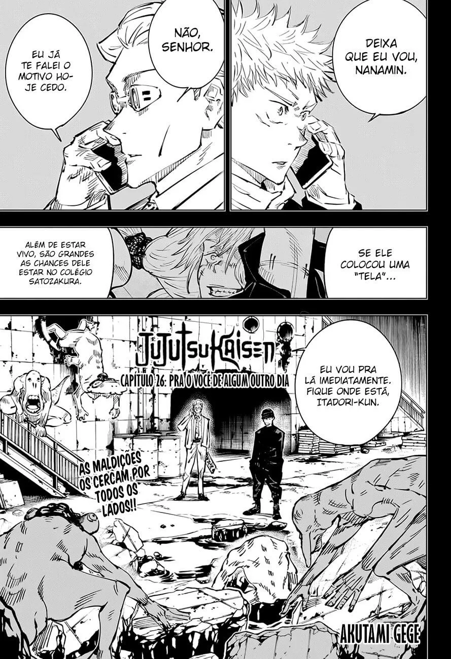 Read Jujutsu Kaisen PT-BR Manga Online