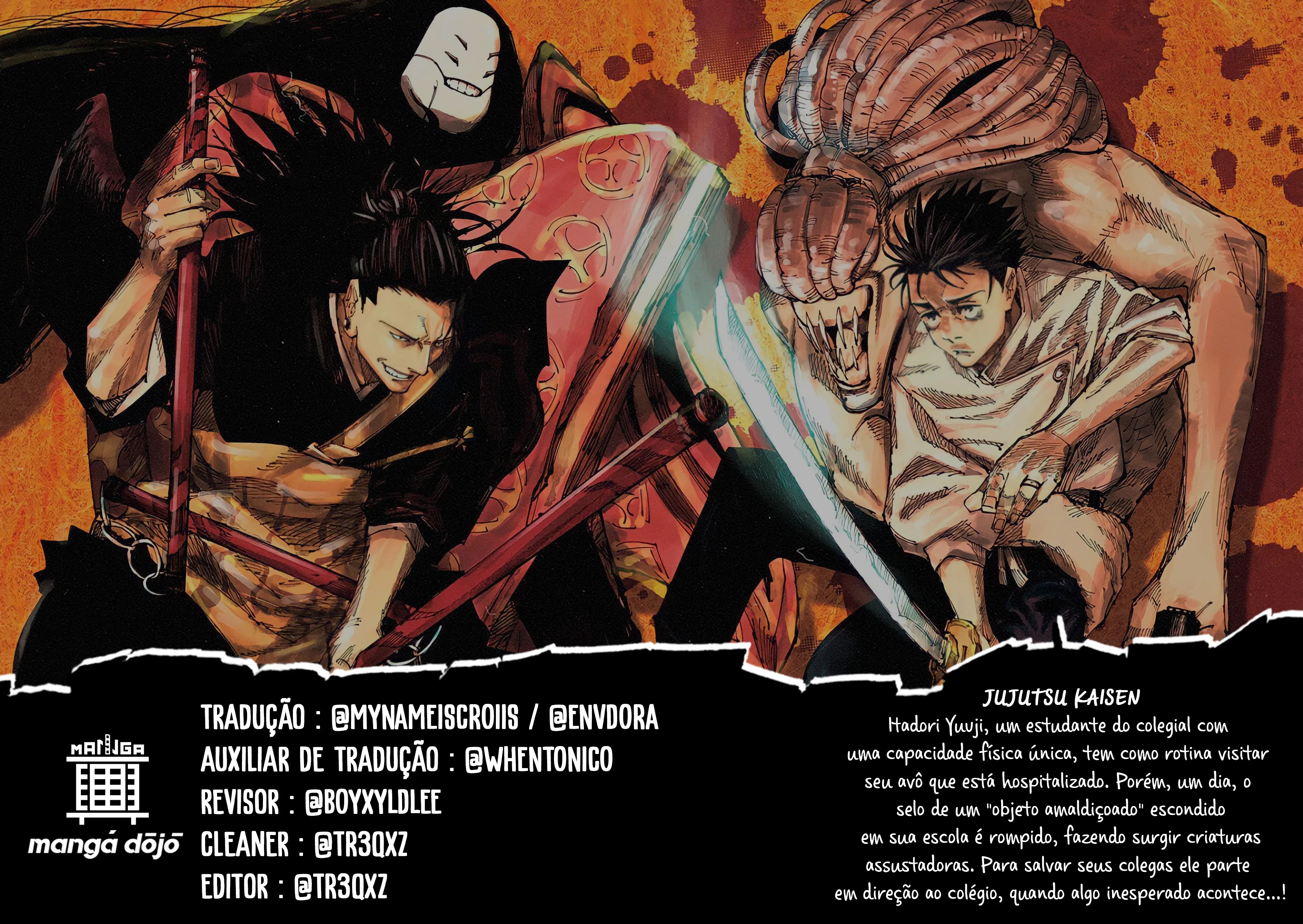 Read Jujutsu Kaisen PT-BR Manga Online