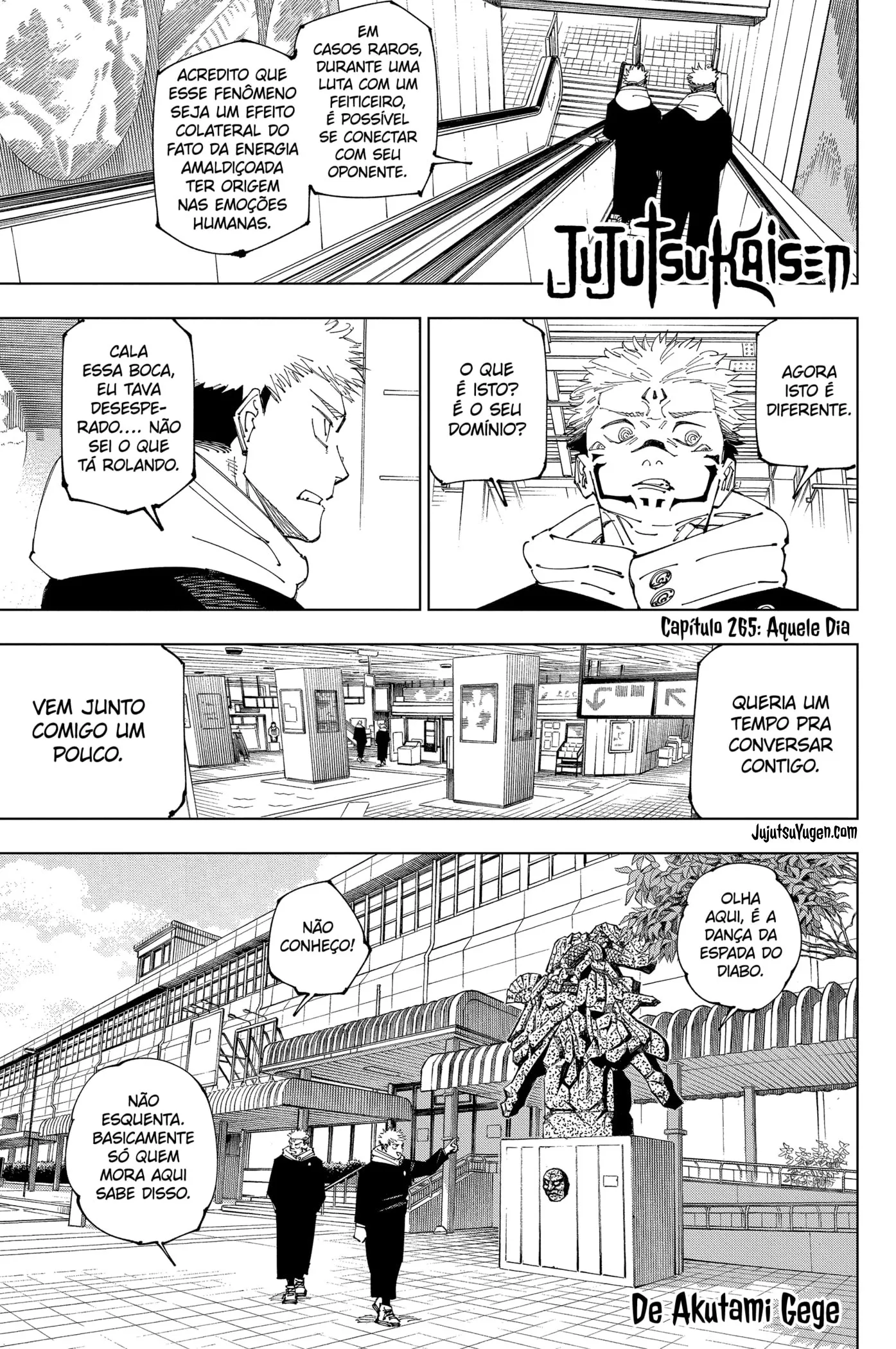 Read Jujutsu Kaisen PT-BR Manga Online