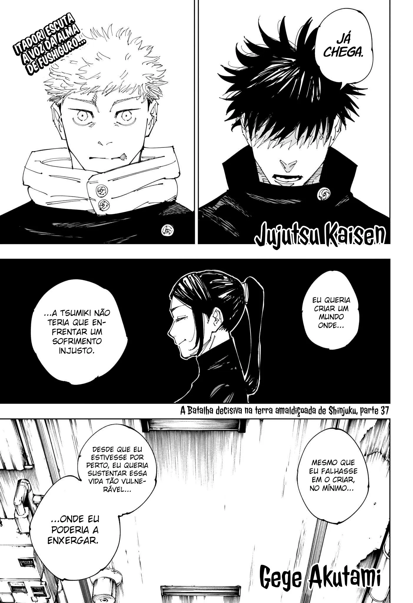 Read Jujutsu Kaisen PT-BR Manga Online